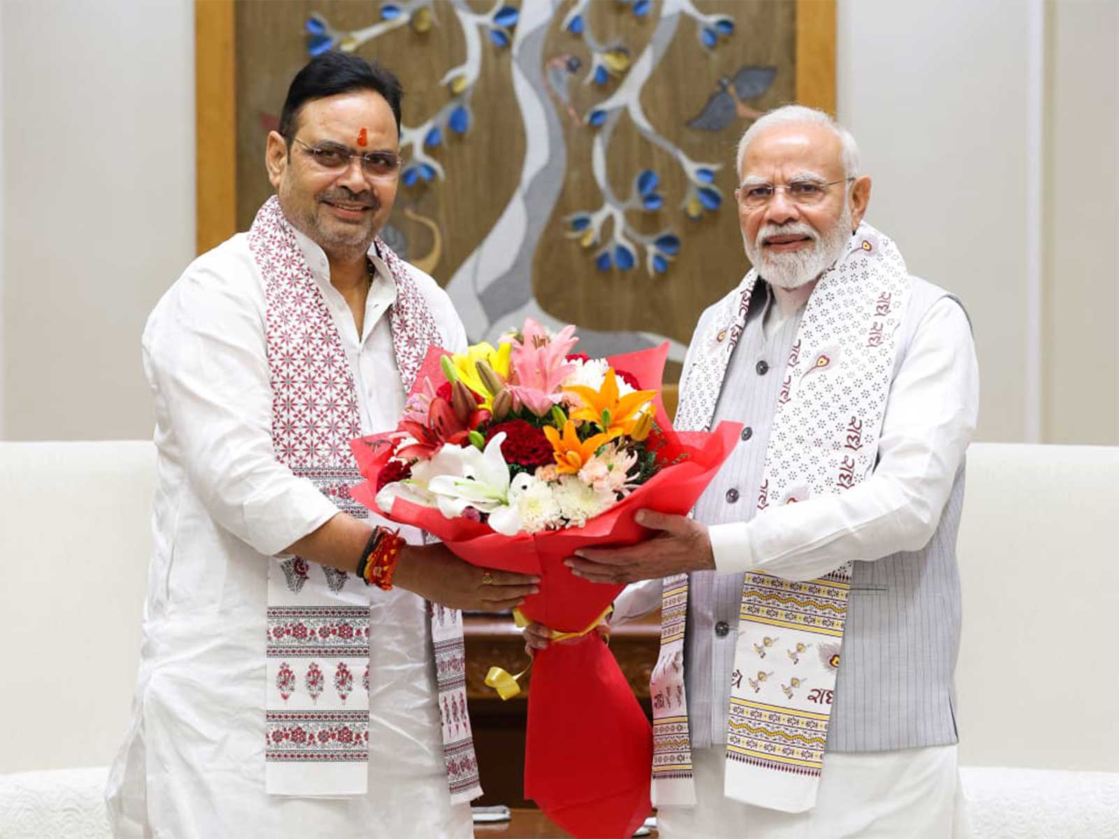 Rajasthan CM Bhajanlal Sharma with PM Narendra Modi (Photo/X/@BhajanlalBjp)