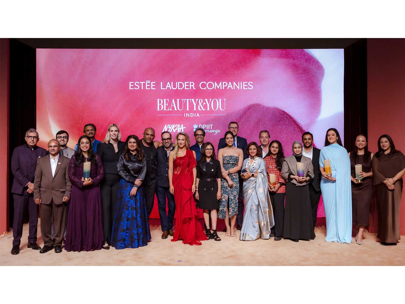 The BEAUTY&YOU India 2026 Winners alongside the programme’s judges at the awards presentation in Mumbai.