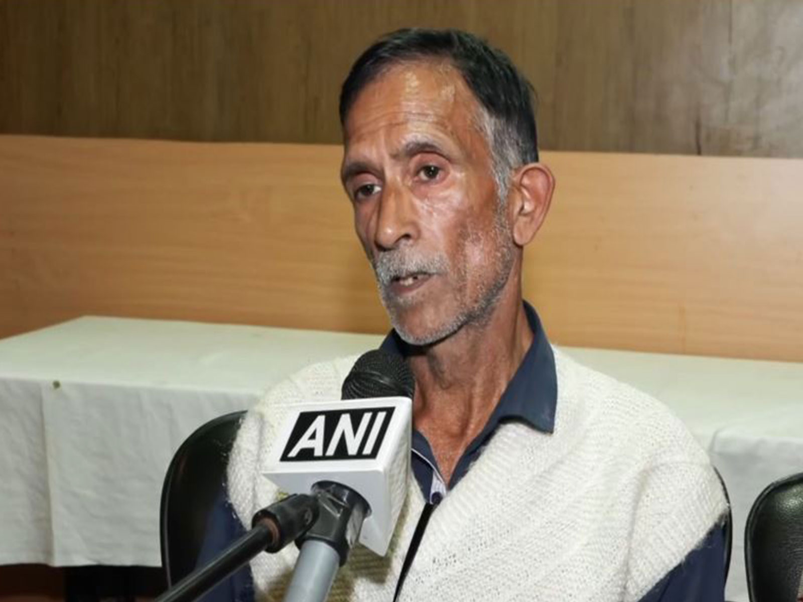 Father of Ankita Bhandari (Photo/ANI)