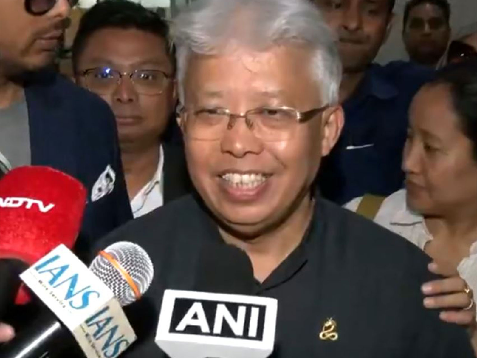 Congress MP Angomcha Bimol Akoijam (Photo/ANI)