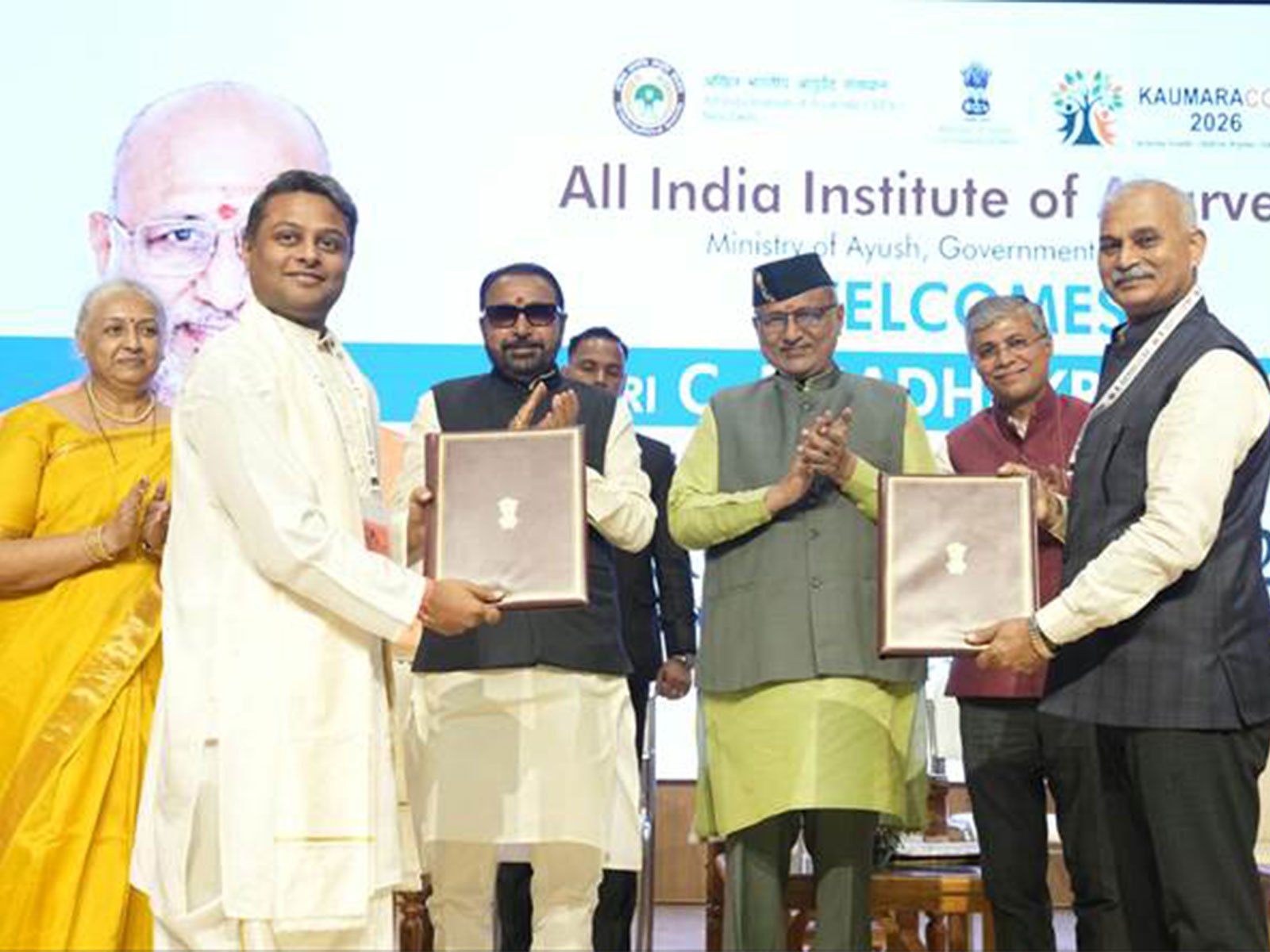 VP Radhakrishnan inaugurates KAUMARACON-2026 (Photo/AYUSH Ministry)