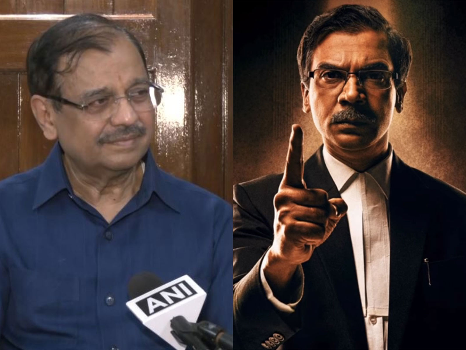 Senior lawyer Ujjwal Nikam on 'Prahaar' (Photo/ANI/Instagram@maddockfilms)