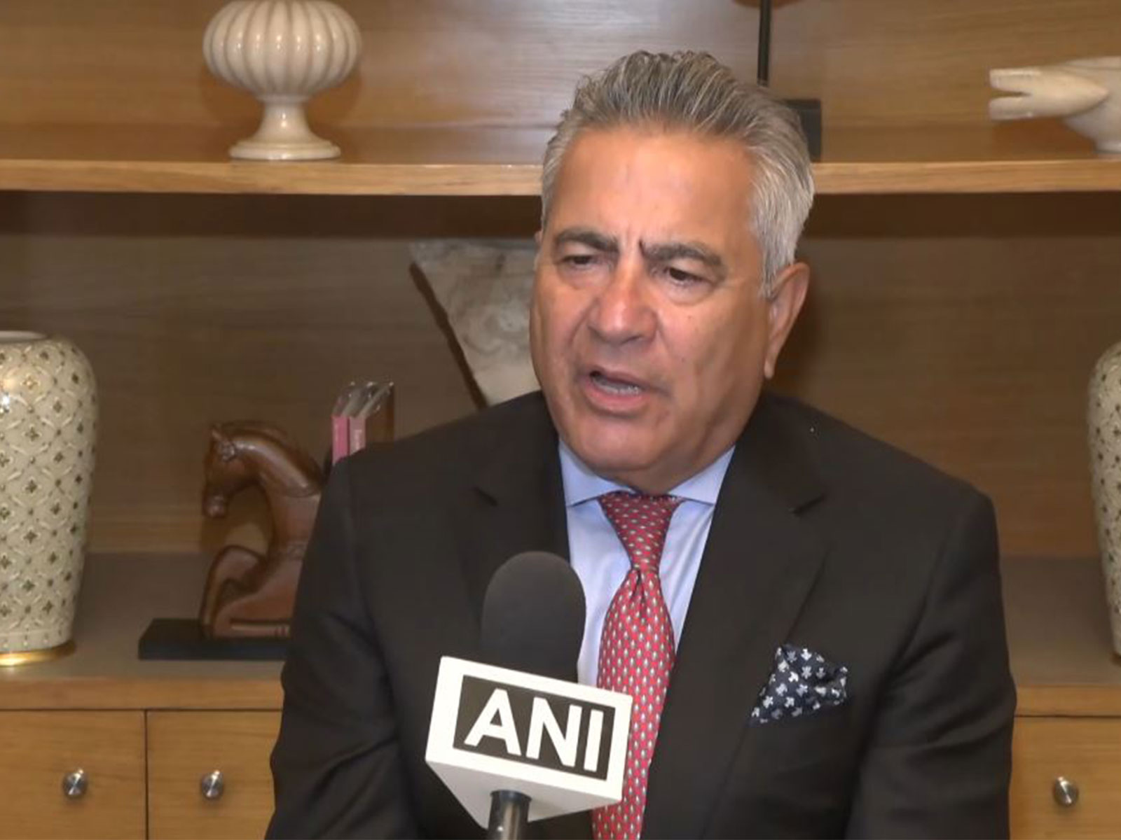US-India Strategic Partnership Forum (USISPF) President and CEO Mukesh Aghi (Photo/ANI)