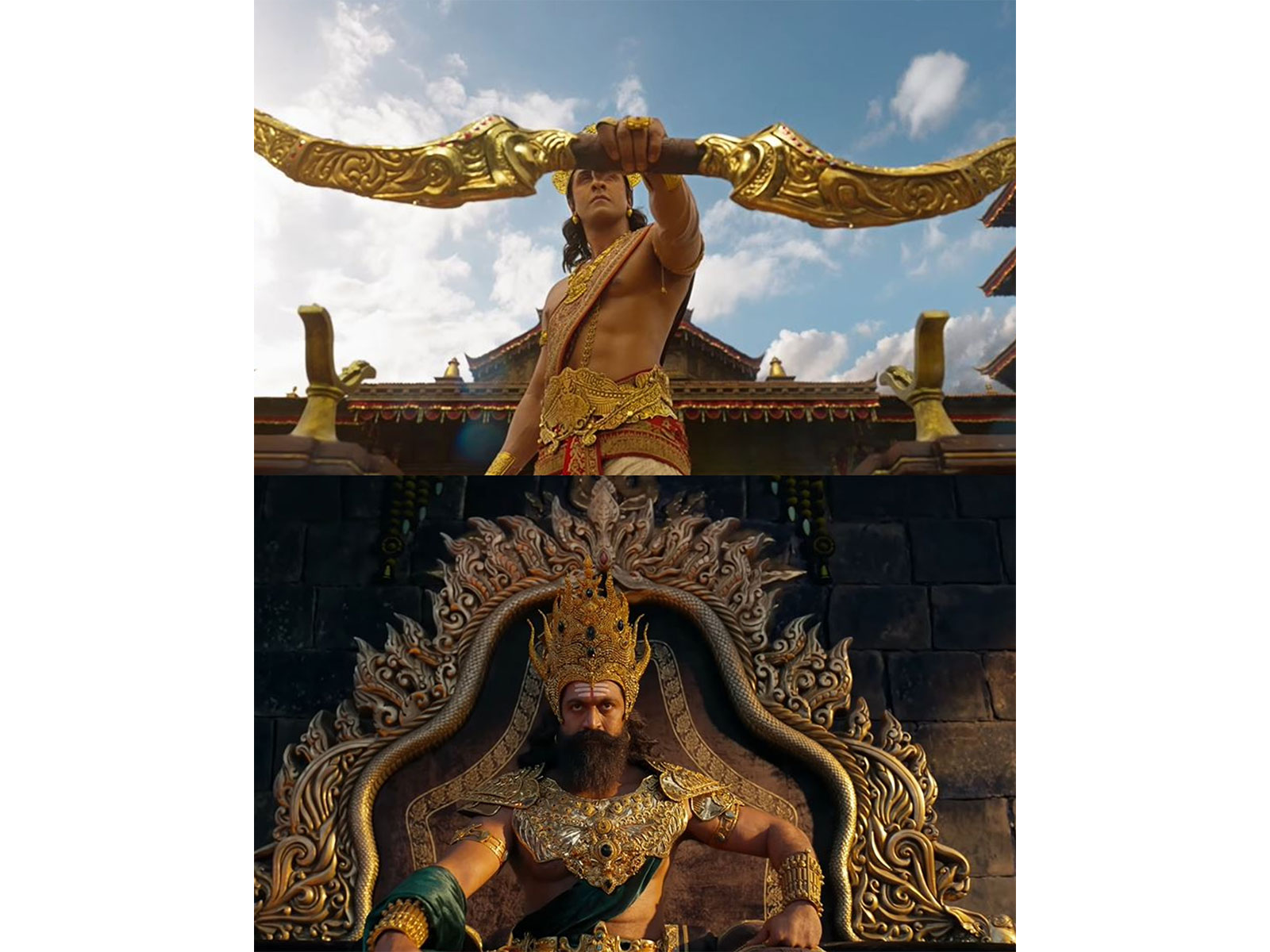 Glimpse of 'Ramayana' trailer (Photo/Instagram@worldoframayana)