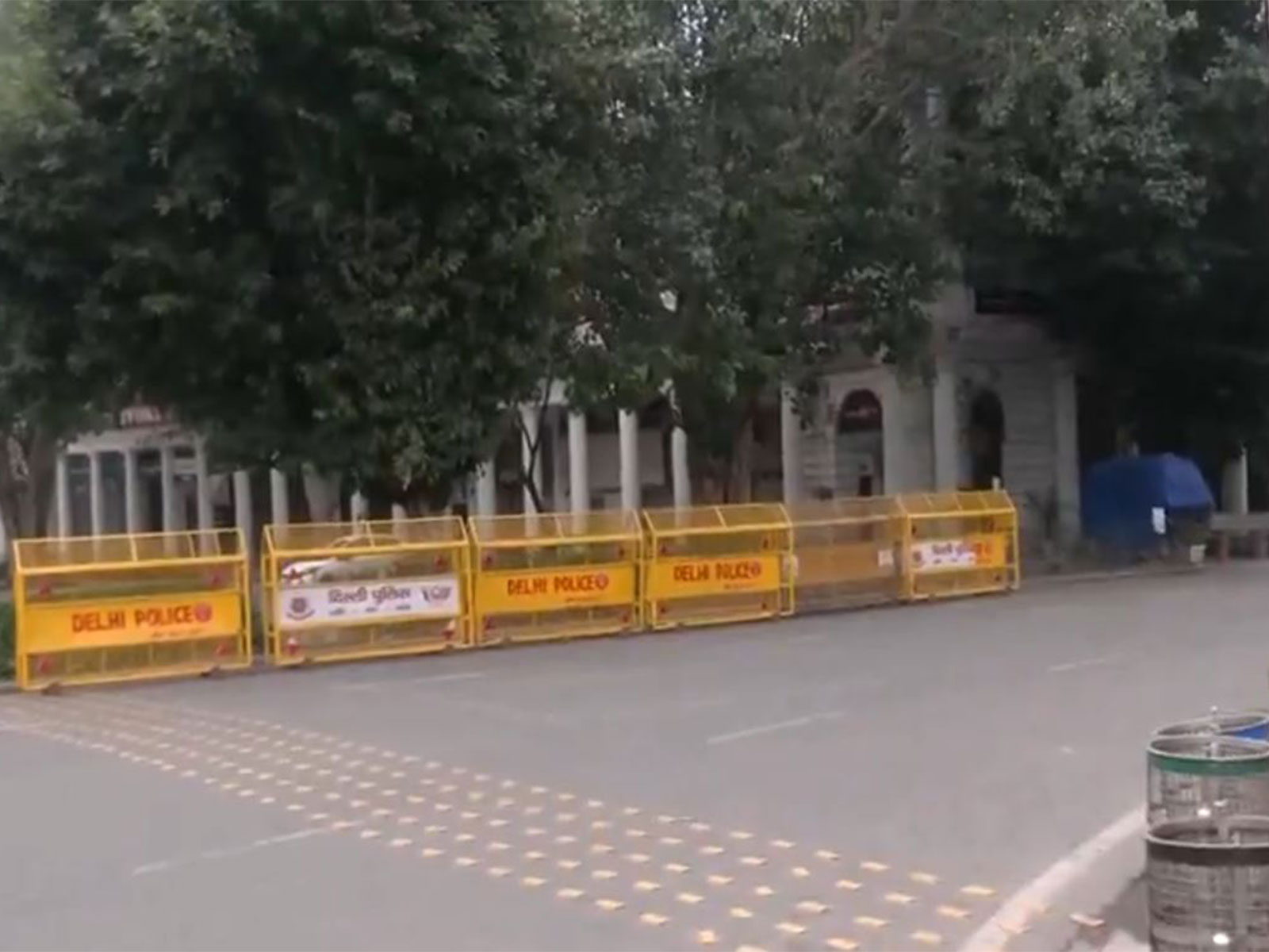 Visuals from Connaught Place (Photo/ANI)