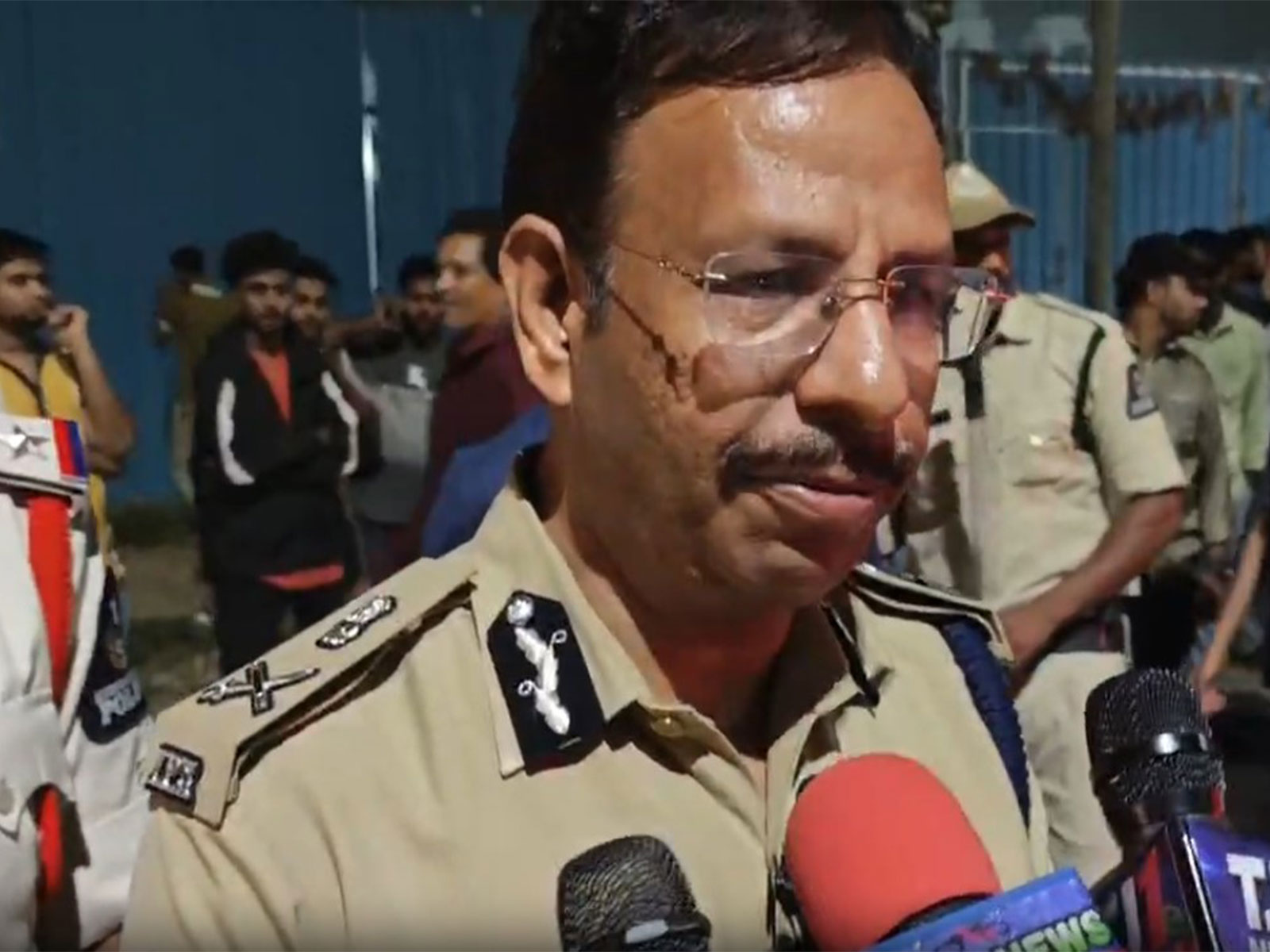 Hyderabad City Police Commissioner VC Sajjanar (Photo: ANI)
