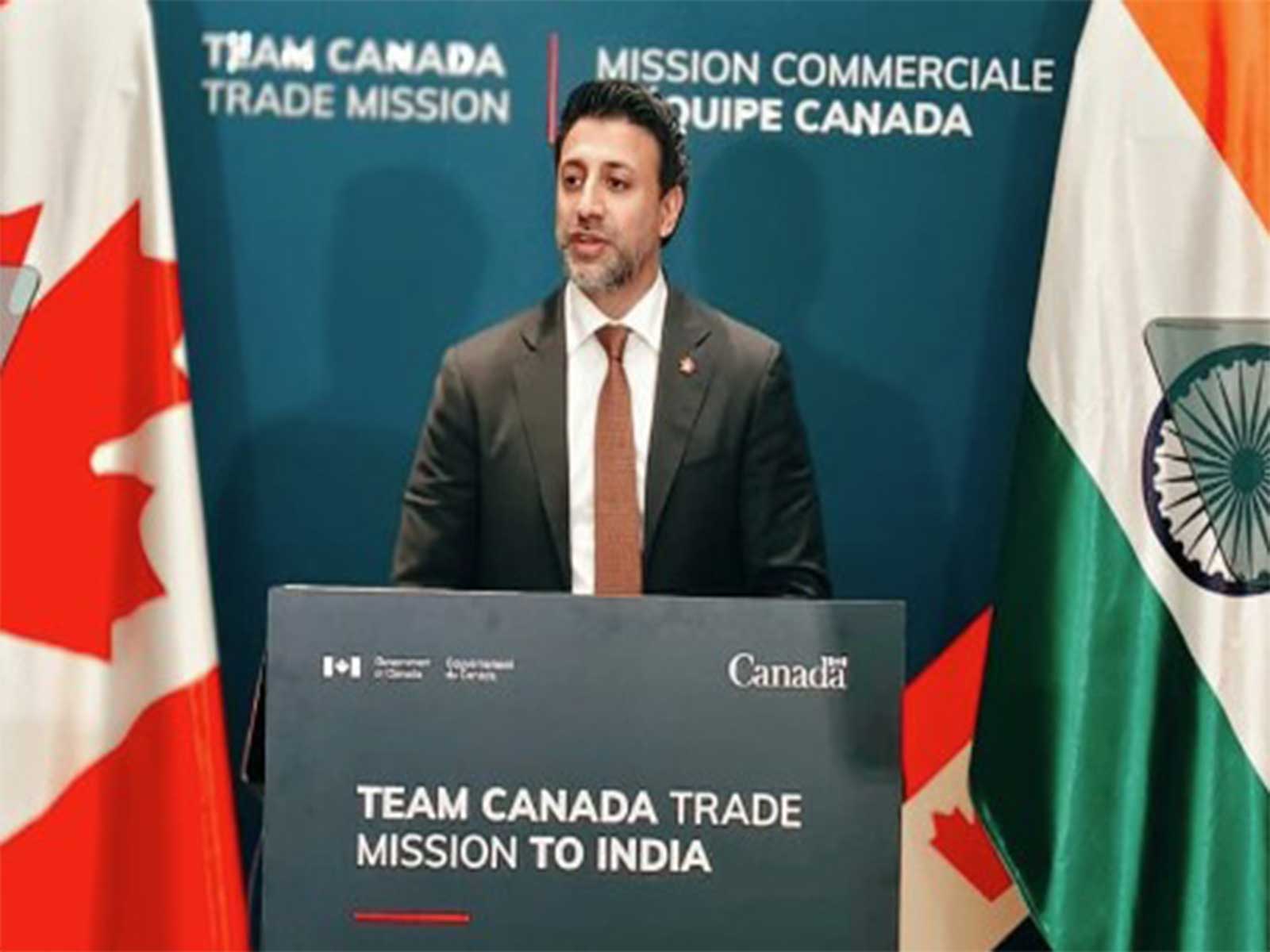 Maninder Sidhu, Canadian Minister of International Trade (Photo/ANI)