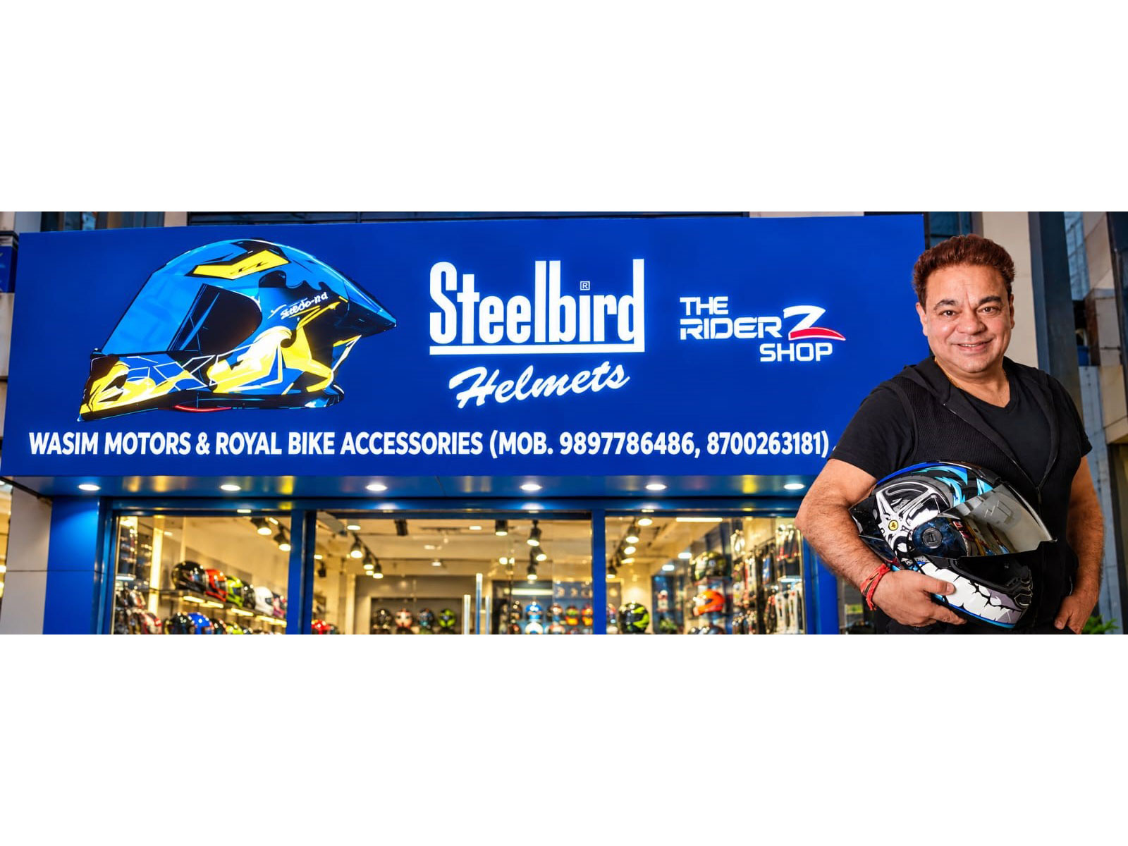 Steelbird Hi-Tech India Expands Exclusive Rider Shop Network in Uttar Pradesh with New Outlet in Hapur