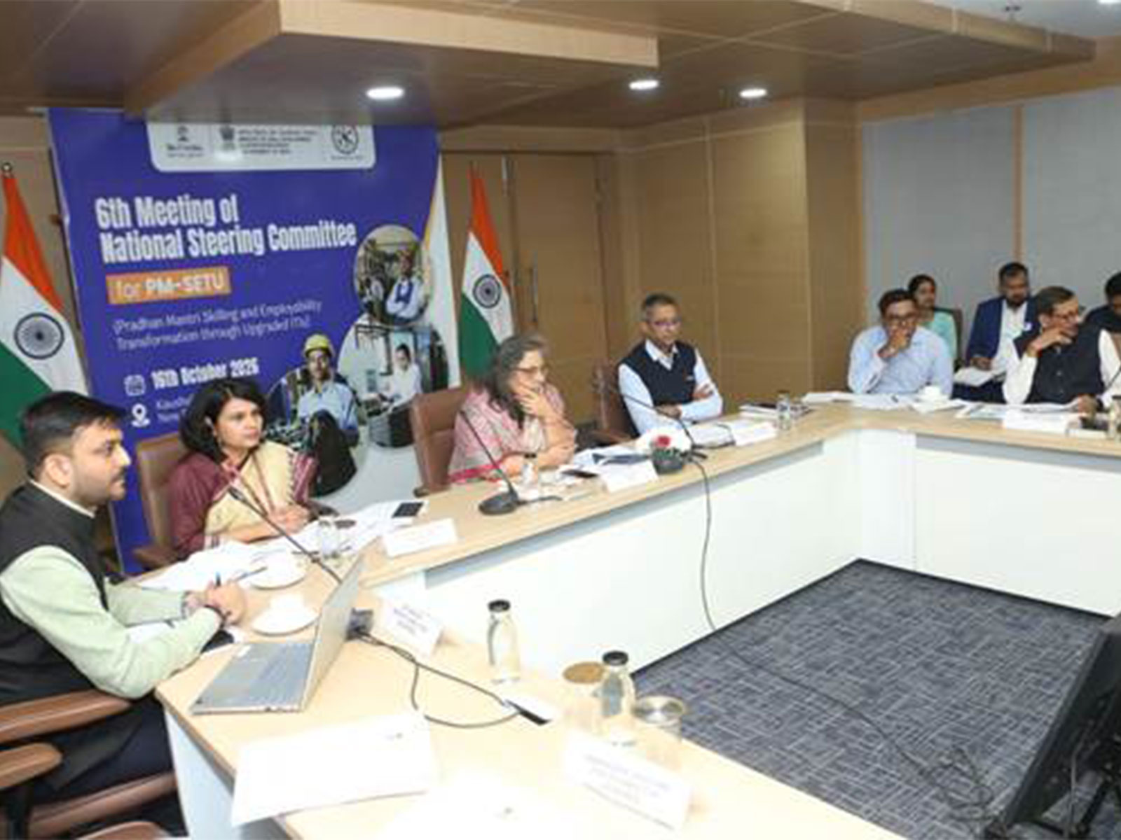 The 6th National Steering Committee meeting of PM-SETU (Photo/PIB)