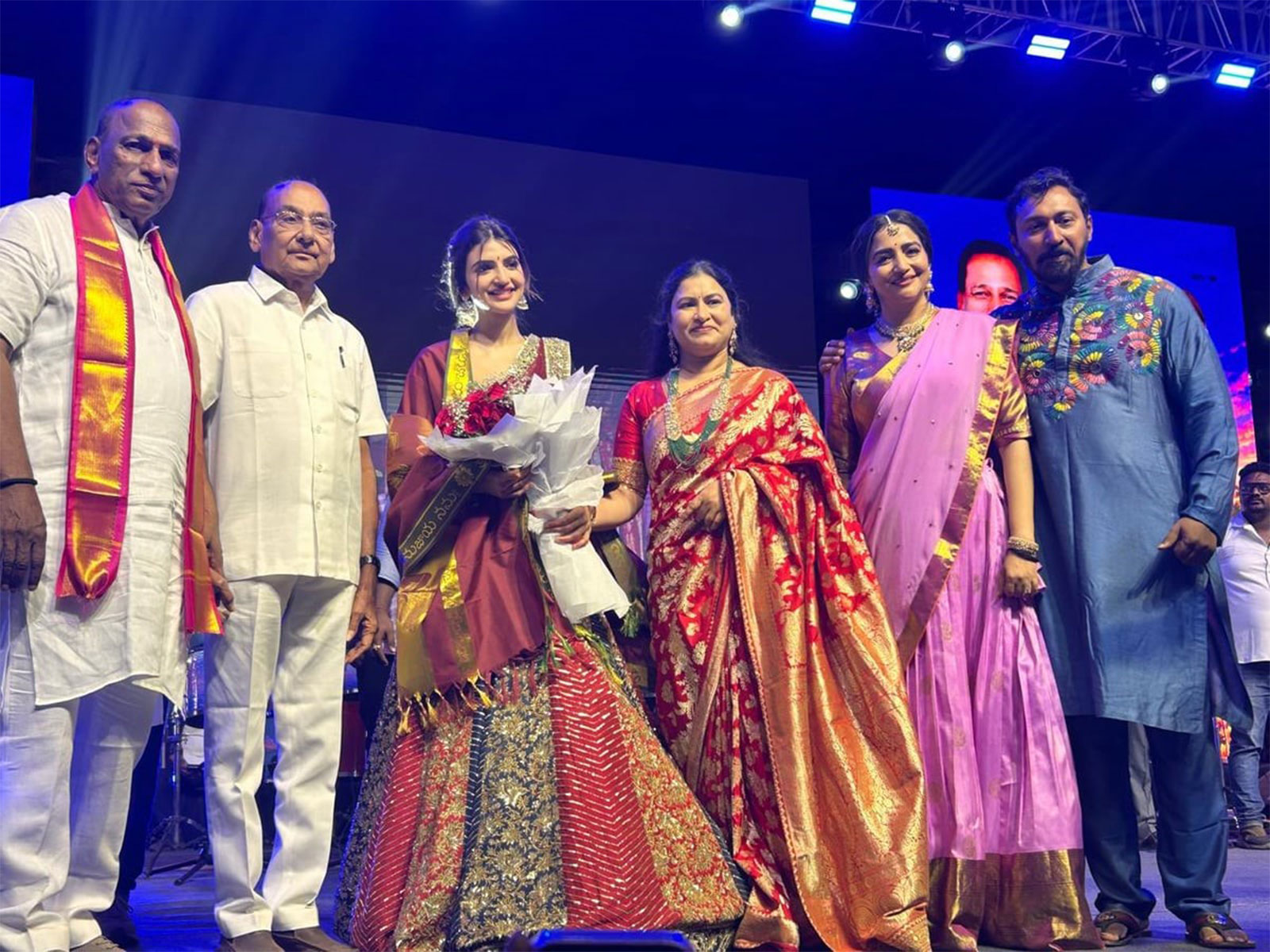 Malla Reddy University Makes History with South India’s Biggest 65-Foot Bathukamma, Bringing Together 25,000+ Girl Students