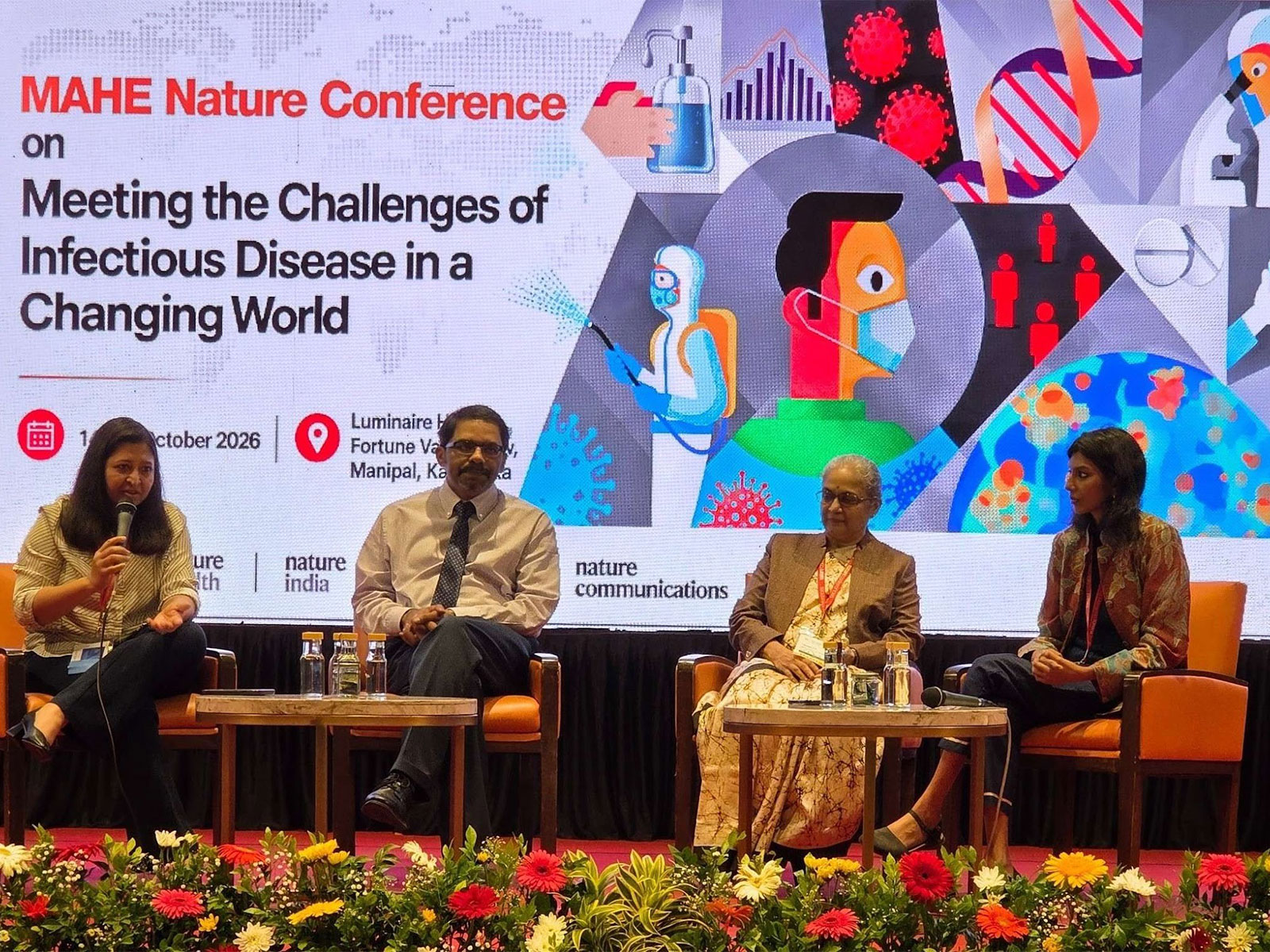 Three-day Nature Conference brought leading global researchers to Manipal to tackle antimicrobial resistance, TB diagnosis, vaccines, climate-linked disease and pandemic preparedness