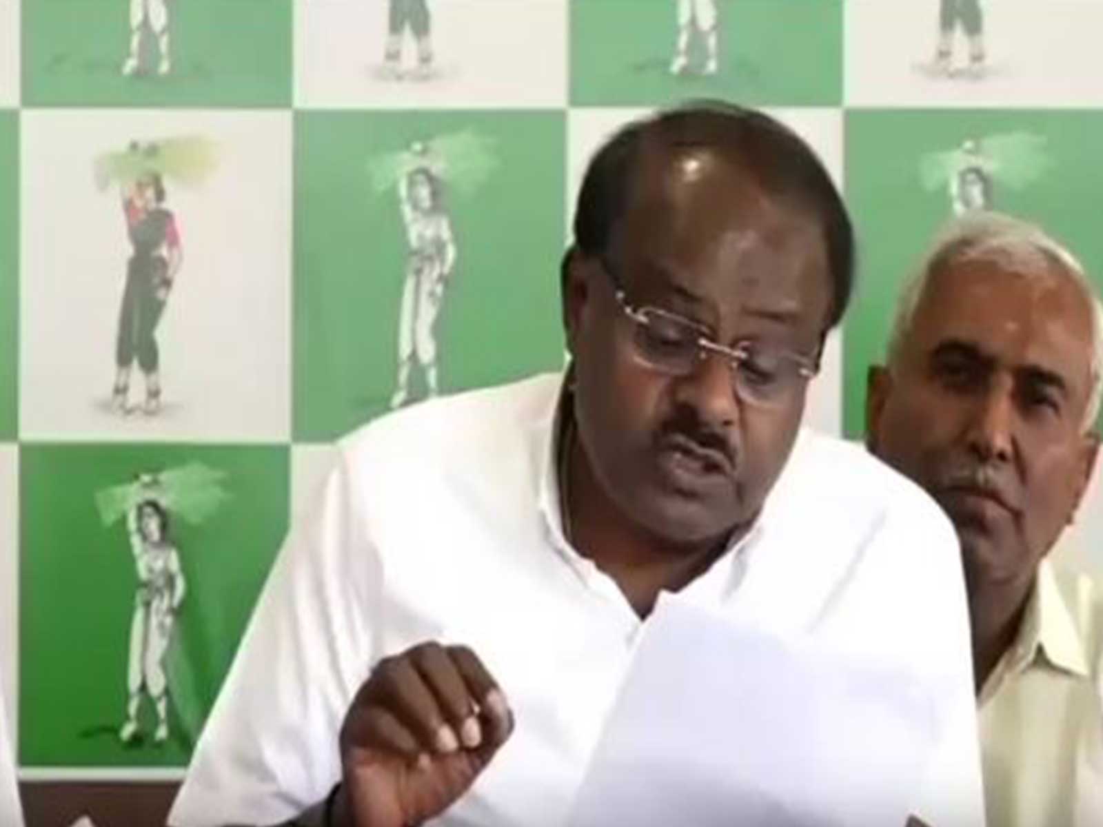Union Minister HD Kumaraswamy (Photo/ANI)