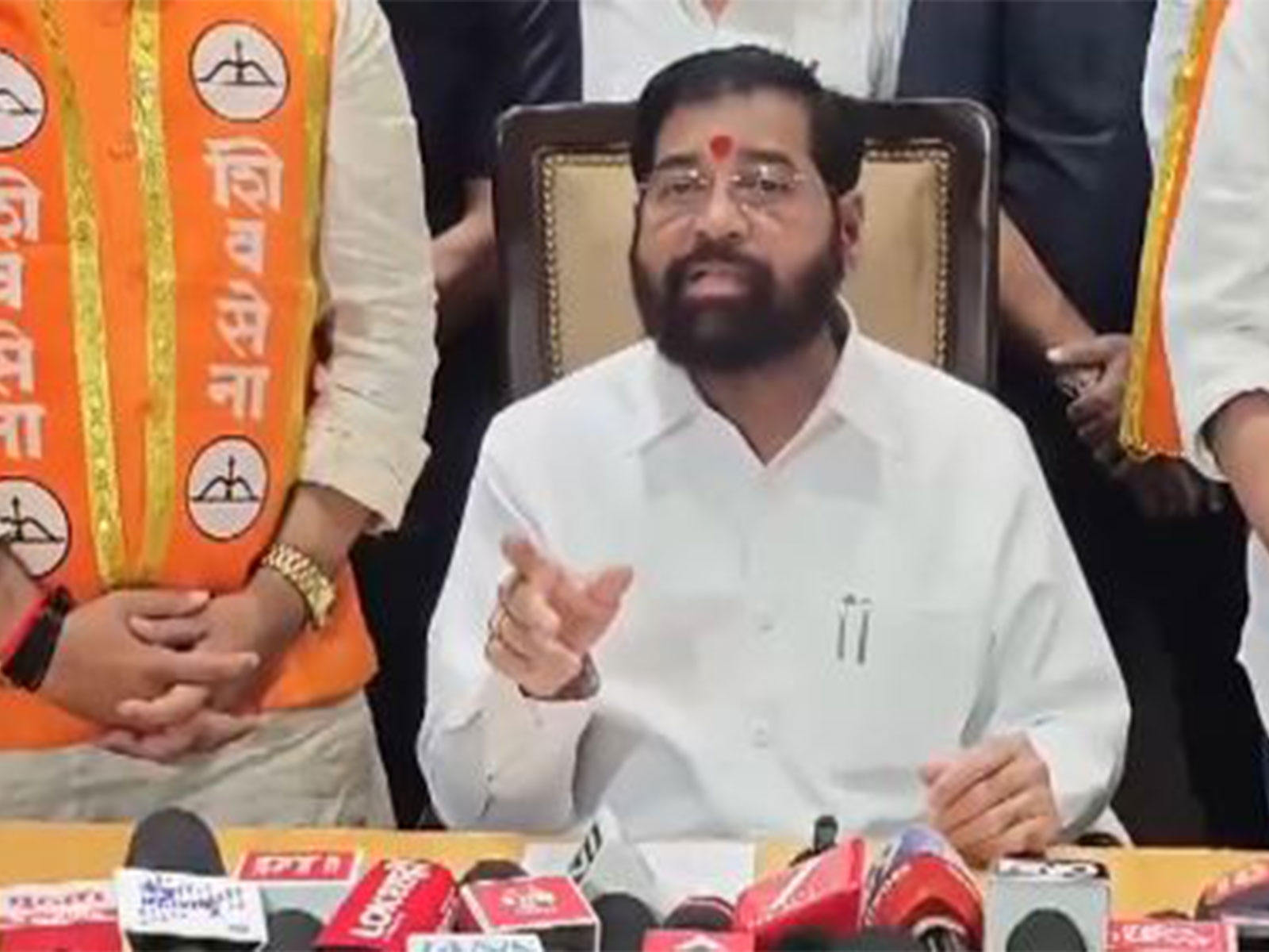 Maharashtra Deputy Chief Minister Eknath Shinde (Photo/ANI)