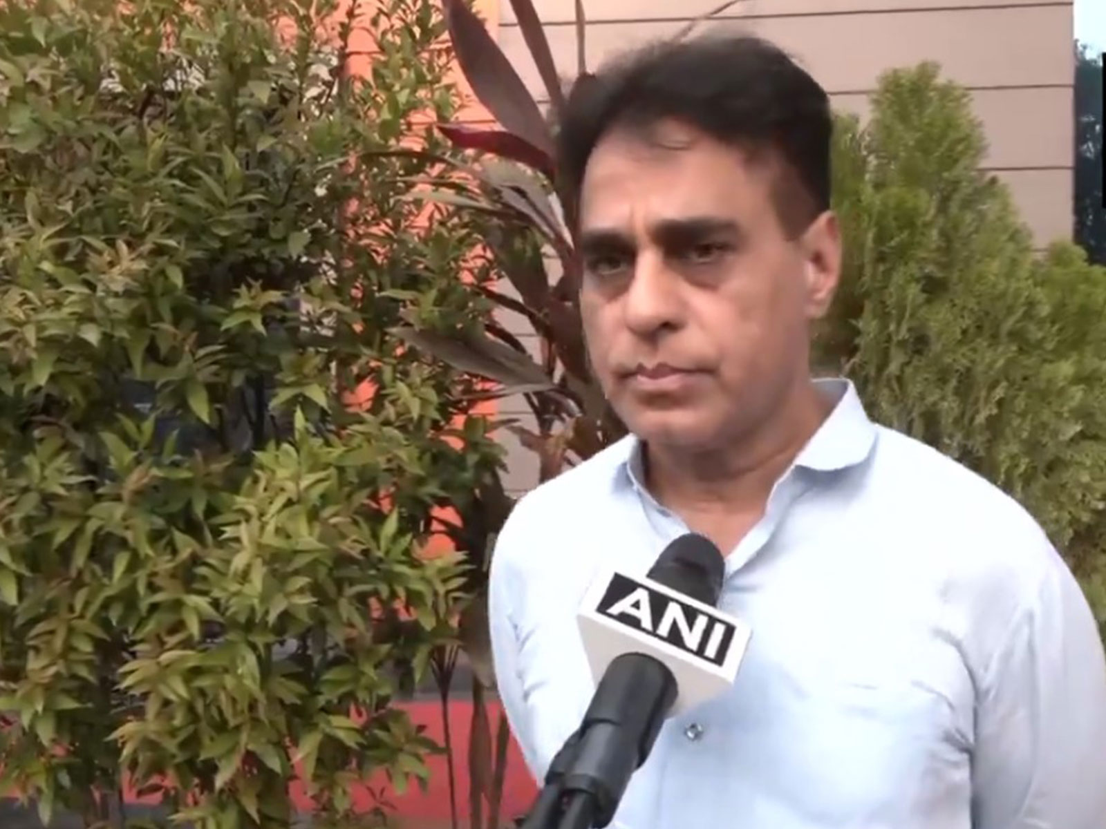 Gujarat Health Minister Prafull Pansuriya (Photo/ANI)