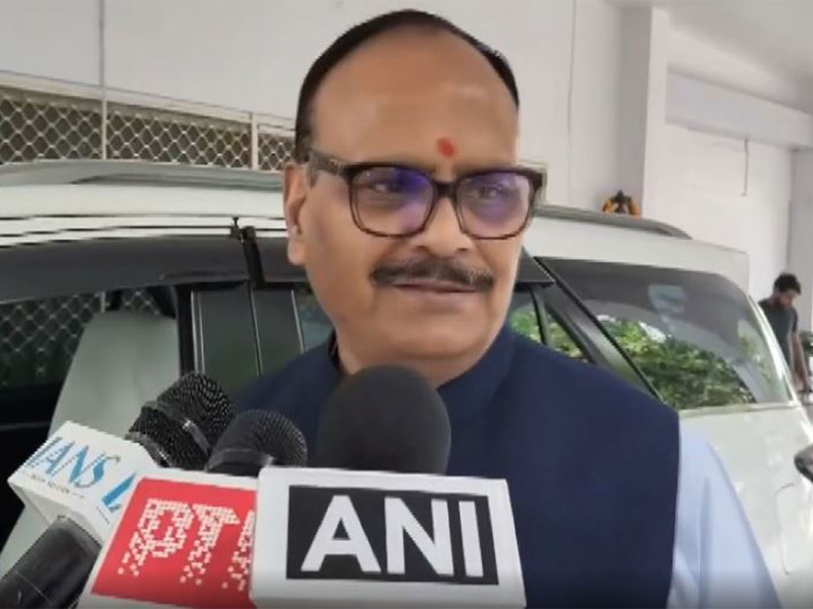 Uttar Pradesh Deputy Chief Minister Brajesh Pathak (Photo/ANI)