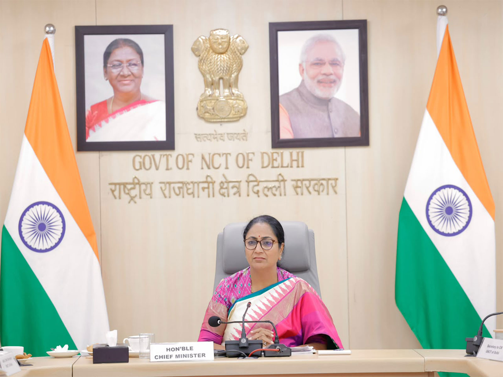 Delhi Chief Minister Rekha Gupta (Photo: Delhi CMO)