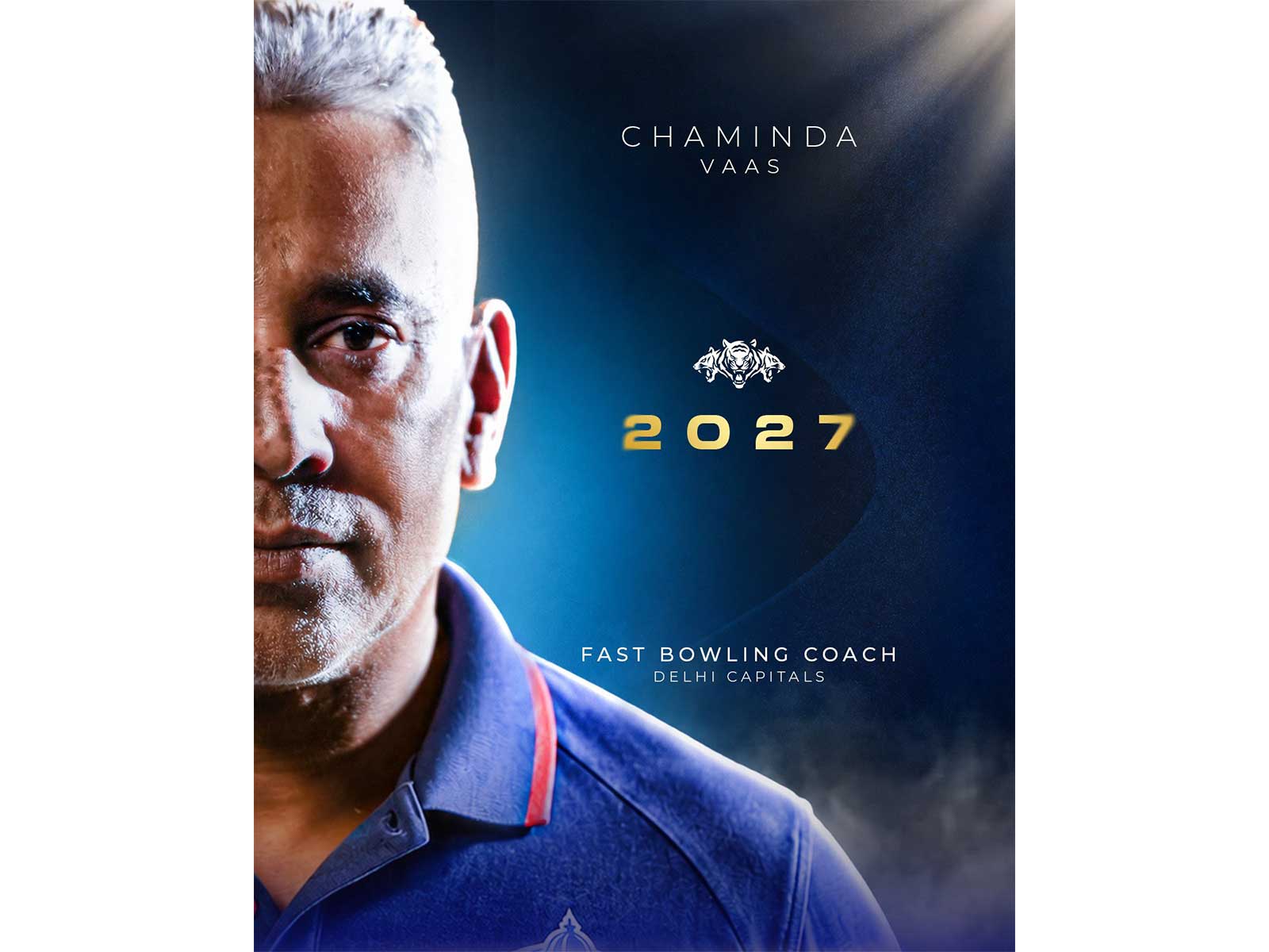 Chaminda Vaas (X/@DelhiCapitals)
