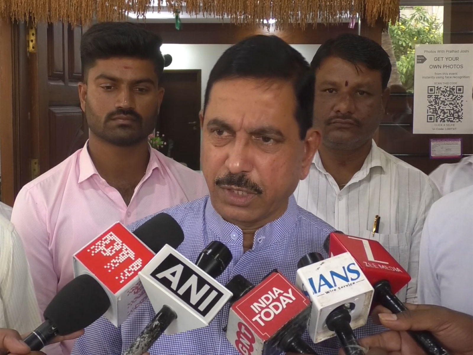 Union Minister Pralhad Joshi (Photo/ANI)