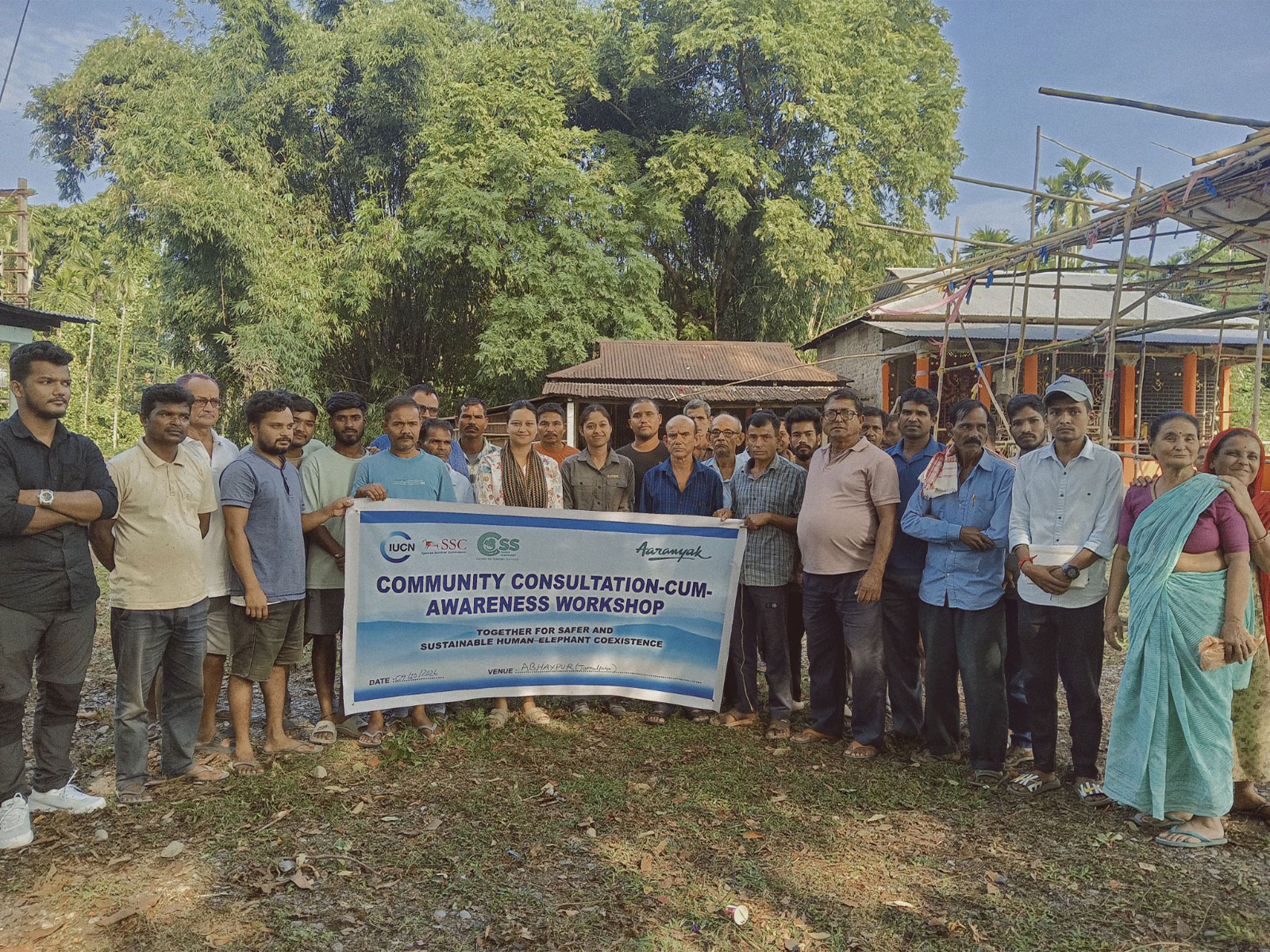 Aaranyak holds community consultations on HEC mitigation in 2 hotspots in Assam (Photo: ANI)