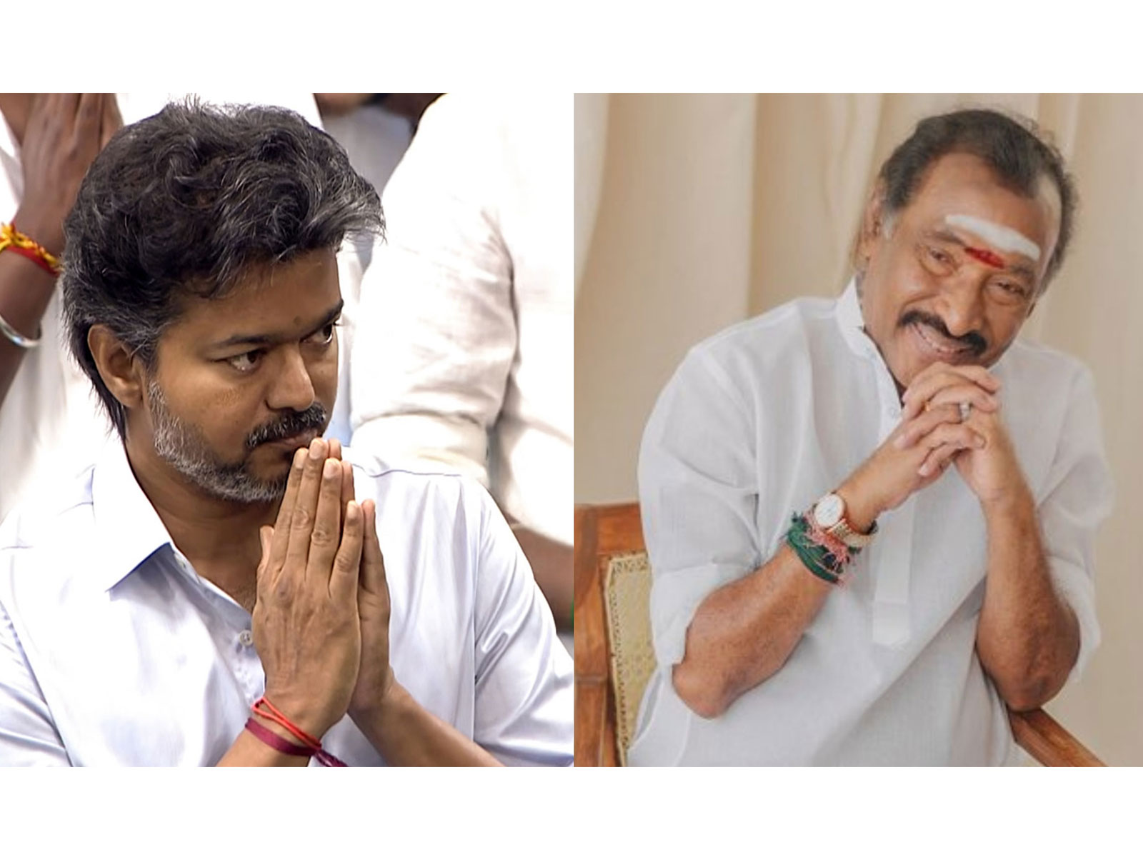 Tamil Nadu CM Vijay offers tribute to late composer Deva (Photo/ANI/X@mkstalin)