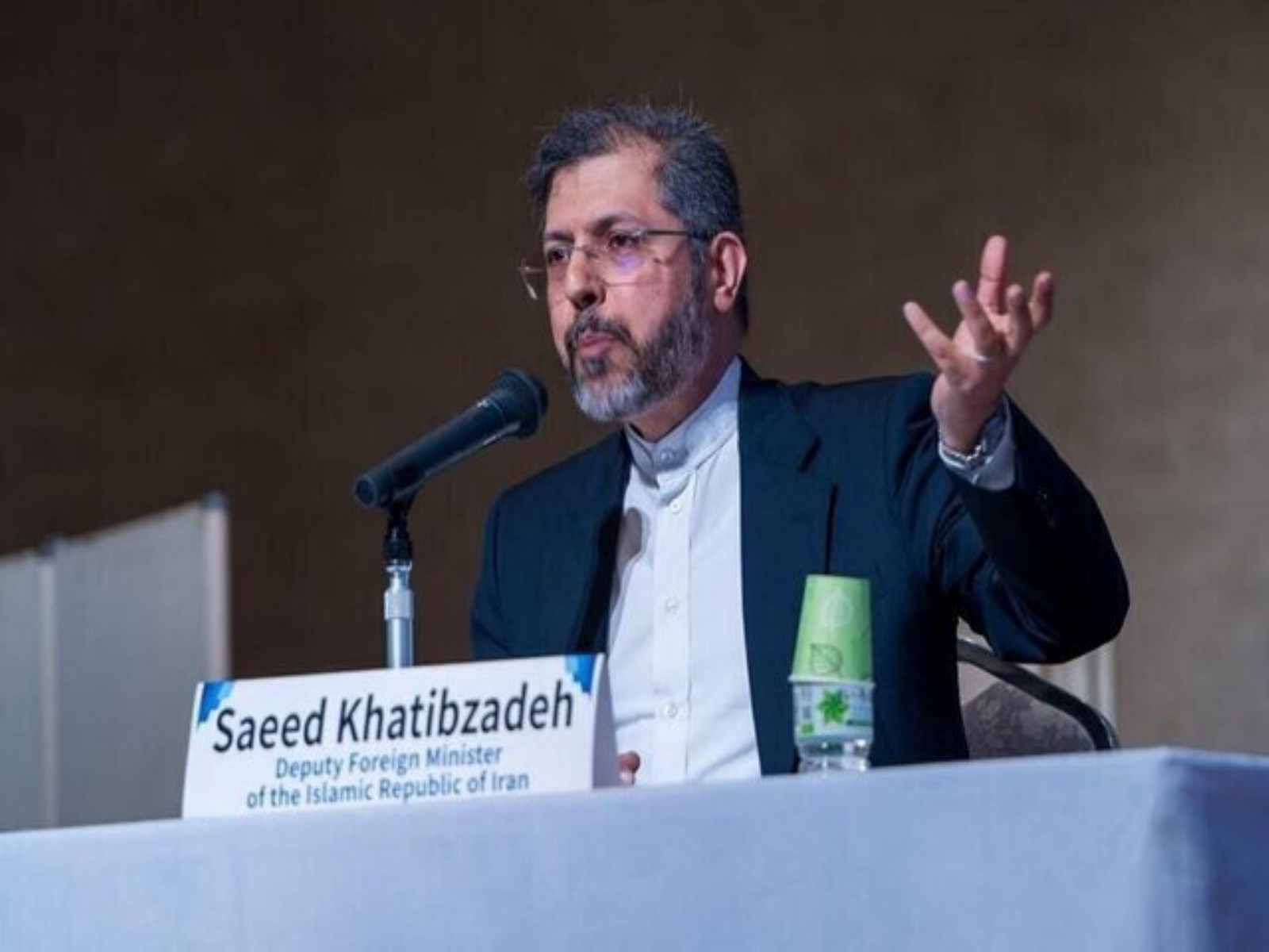 Iran’s Deputy Foreign Minister Saeed Khatibzadeh (Image Source: Iranian state media)