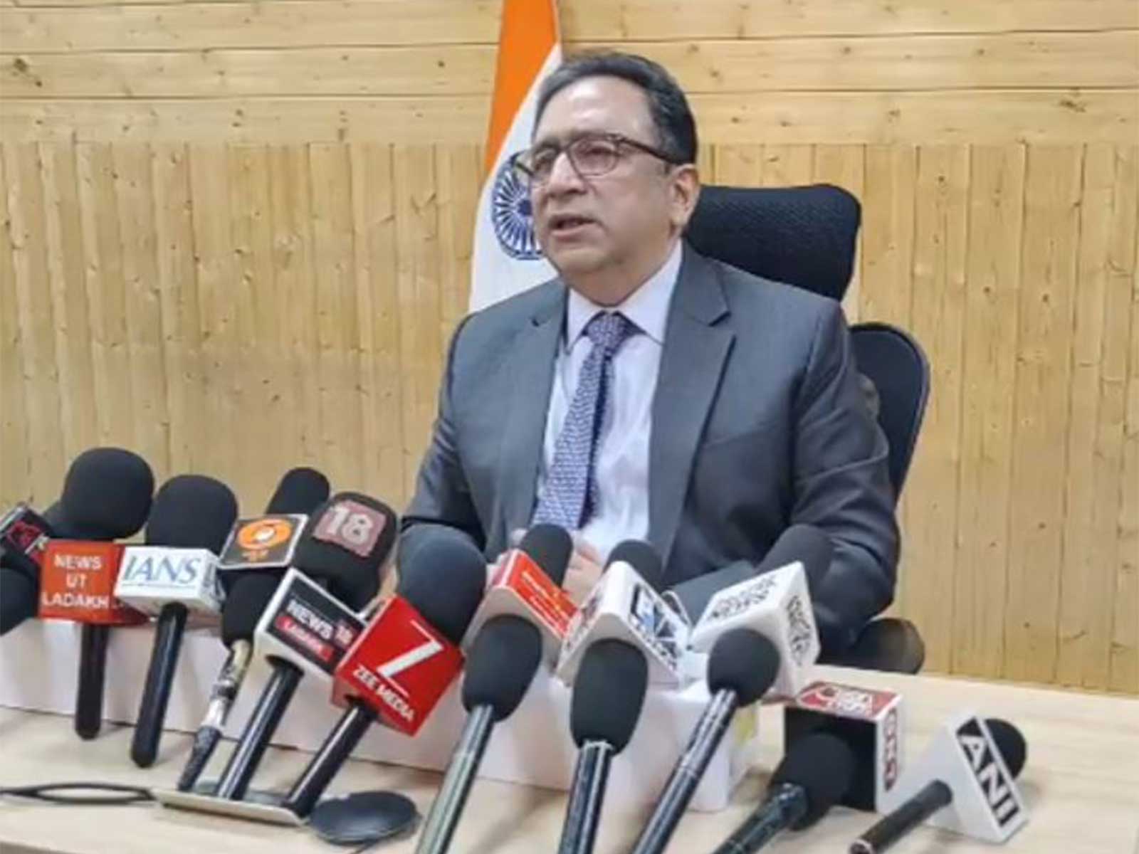 Ladakh Chief Secretary Ashish Kundra (Photo/ANI)