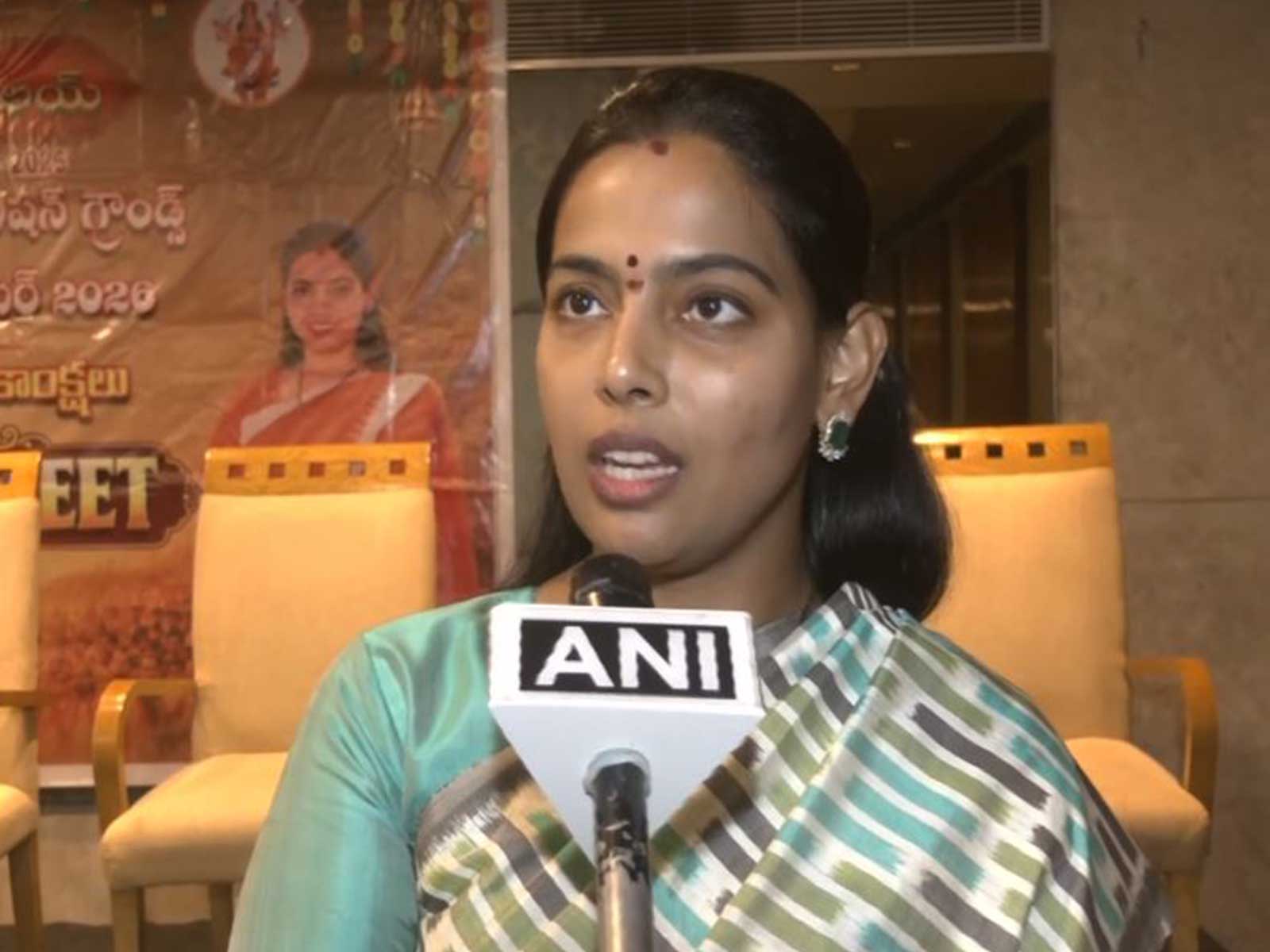 BJP leader Bandaru Vijayalakshmi (Photo/ANI)