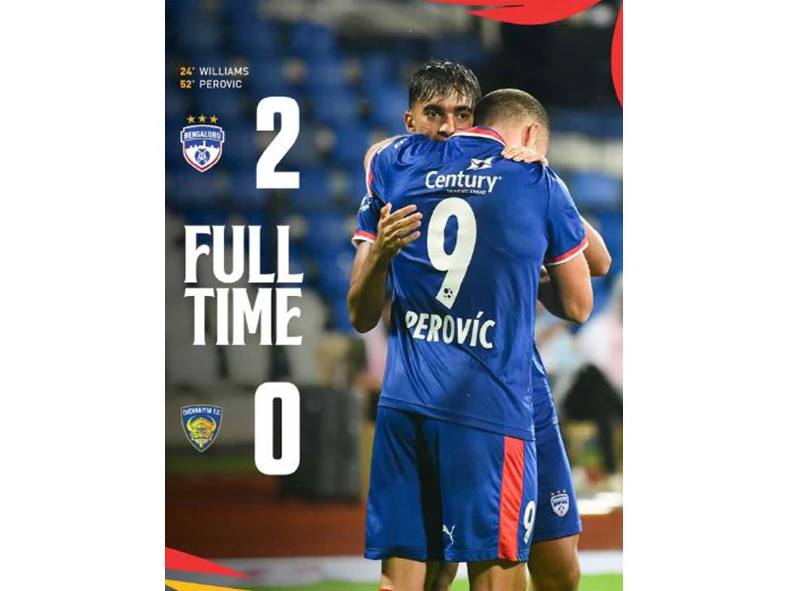 Bengaluru FC players celebrating (Photo: @bengalurufc Instagram)