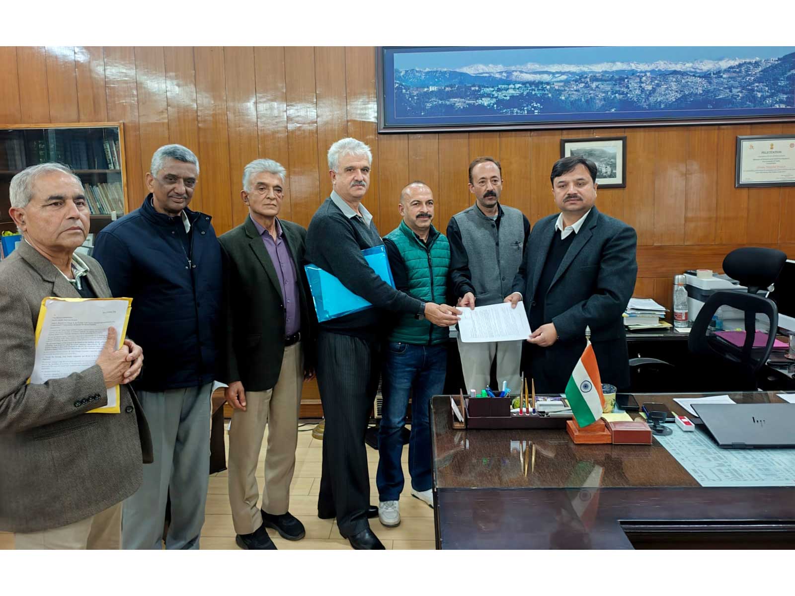 Shimla Administration forms panel to inspect four-lane tunnel work on October 22 (Photo/ANI)