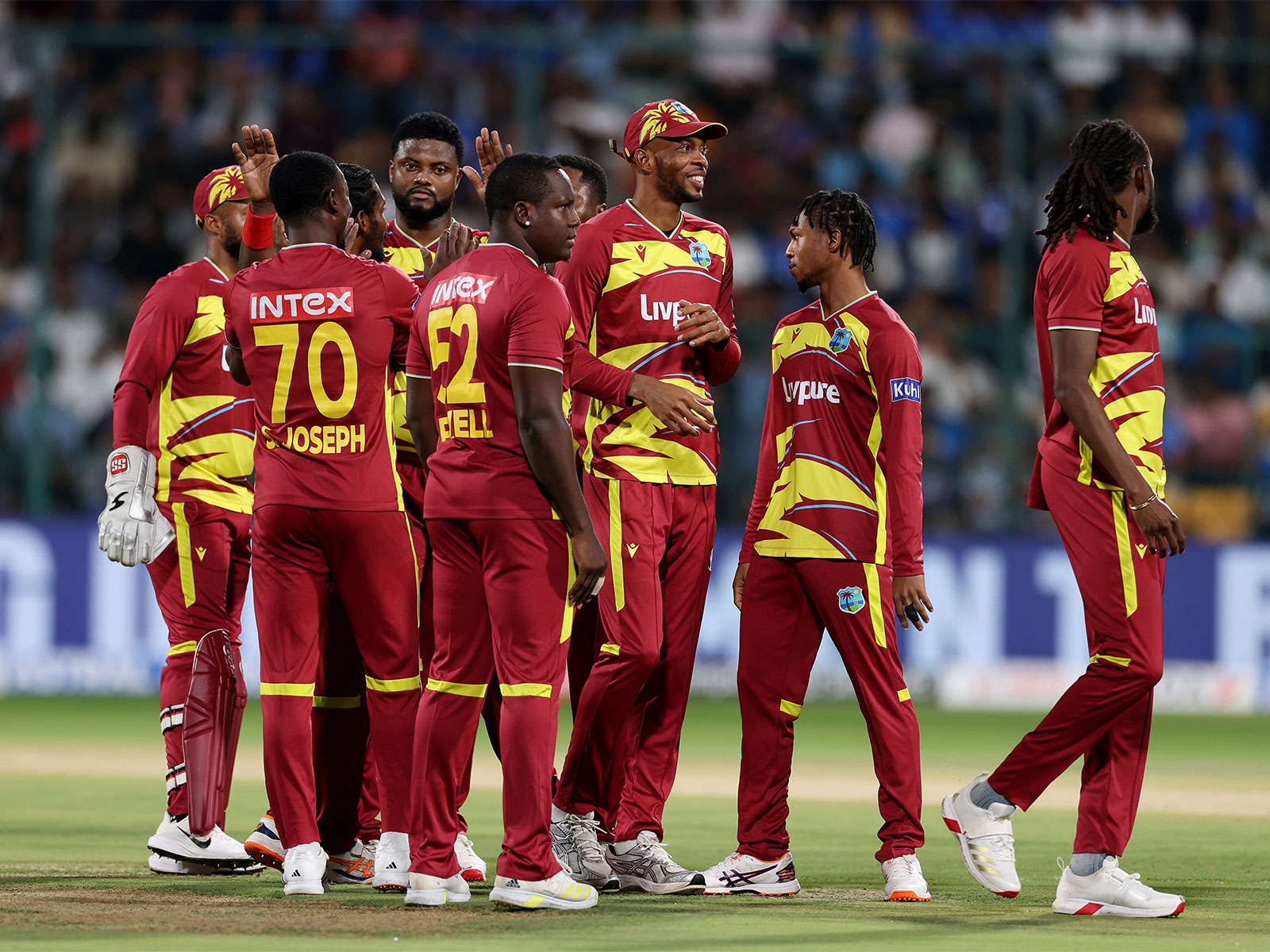West Indies' players. (Photo/ANI)