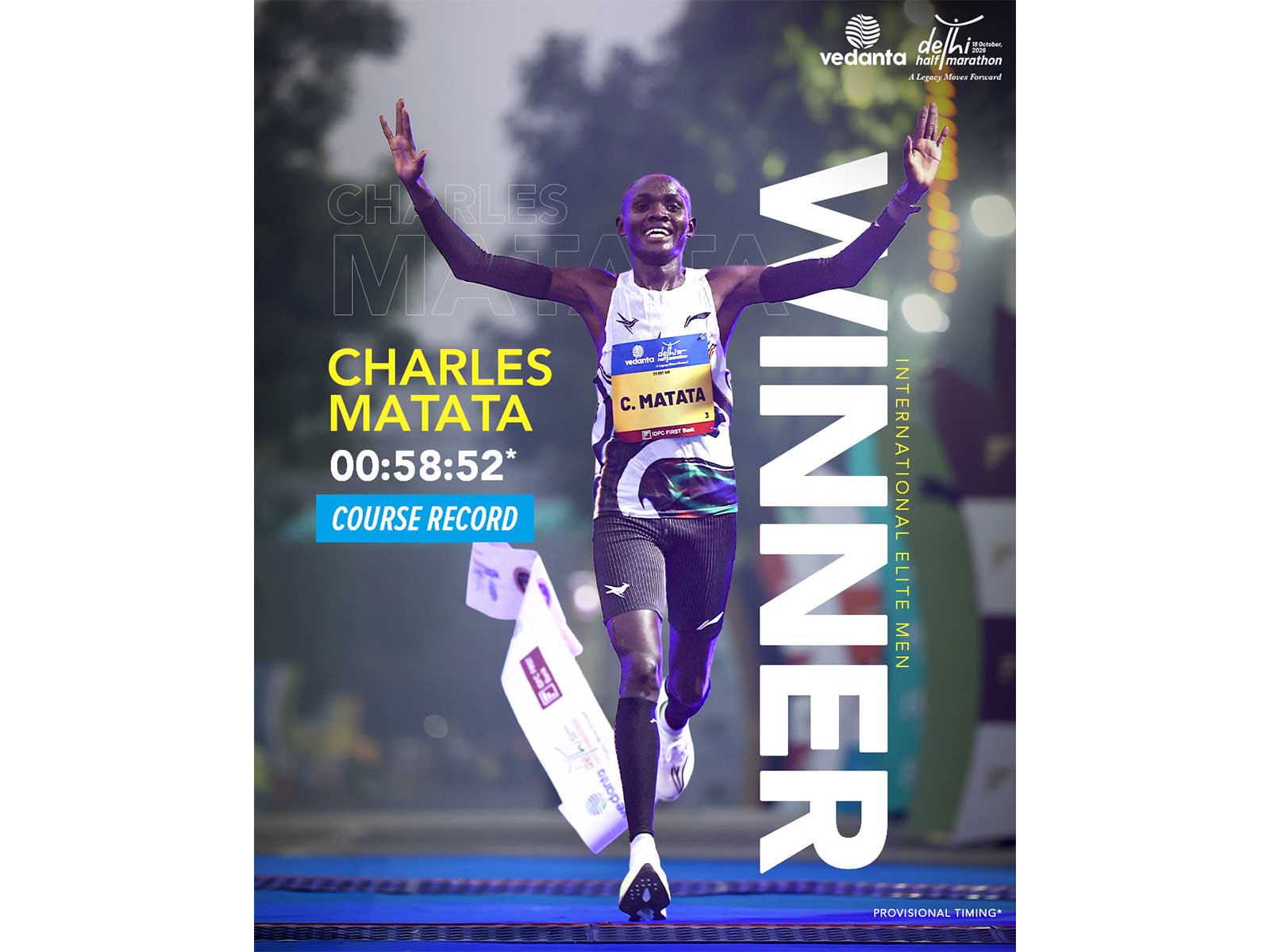 Charles Matata. (Photo:X/@DelhiHM_) 
