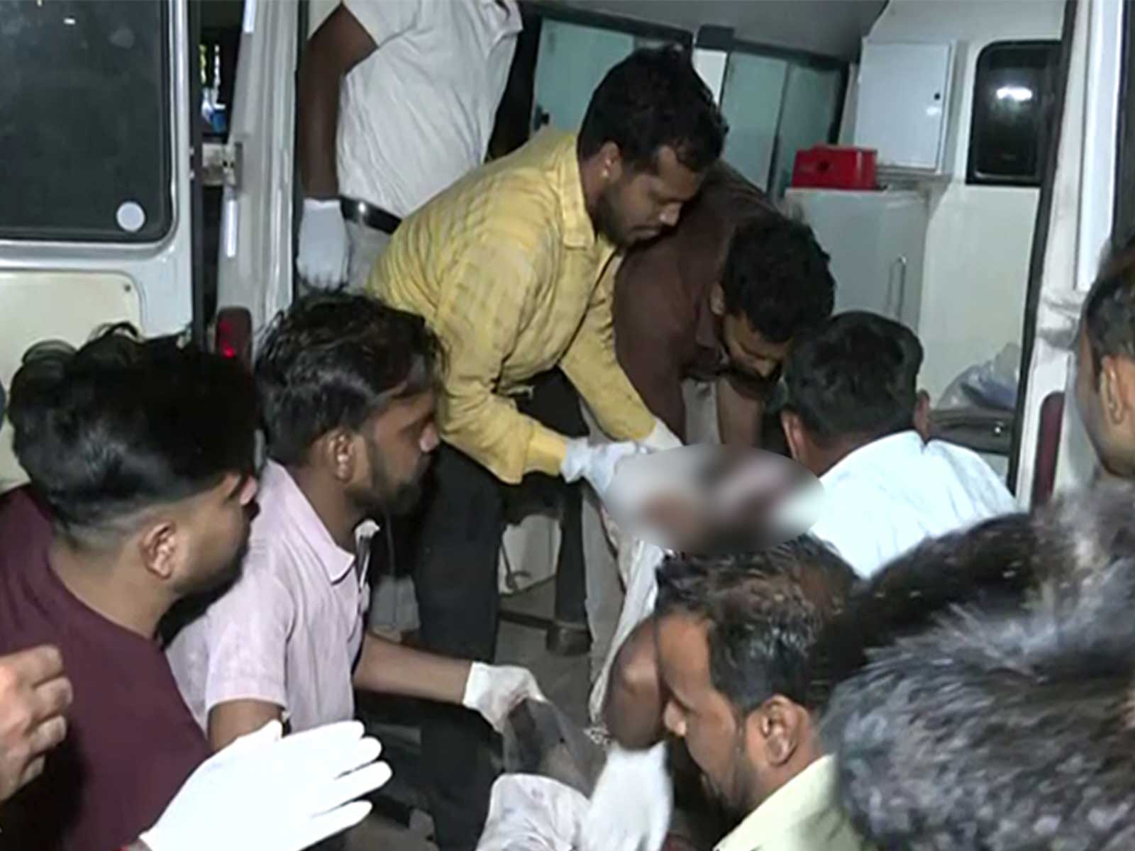 Aftermath of the Sheetla Mata Mandir truck accident (File Photo/ANI)