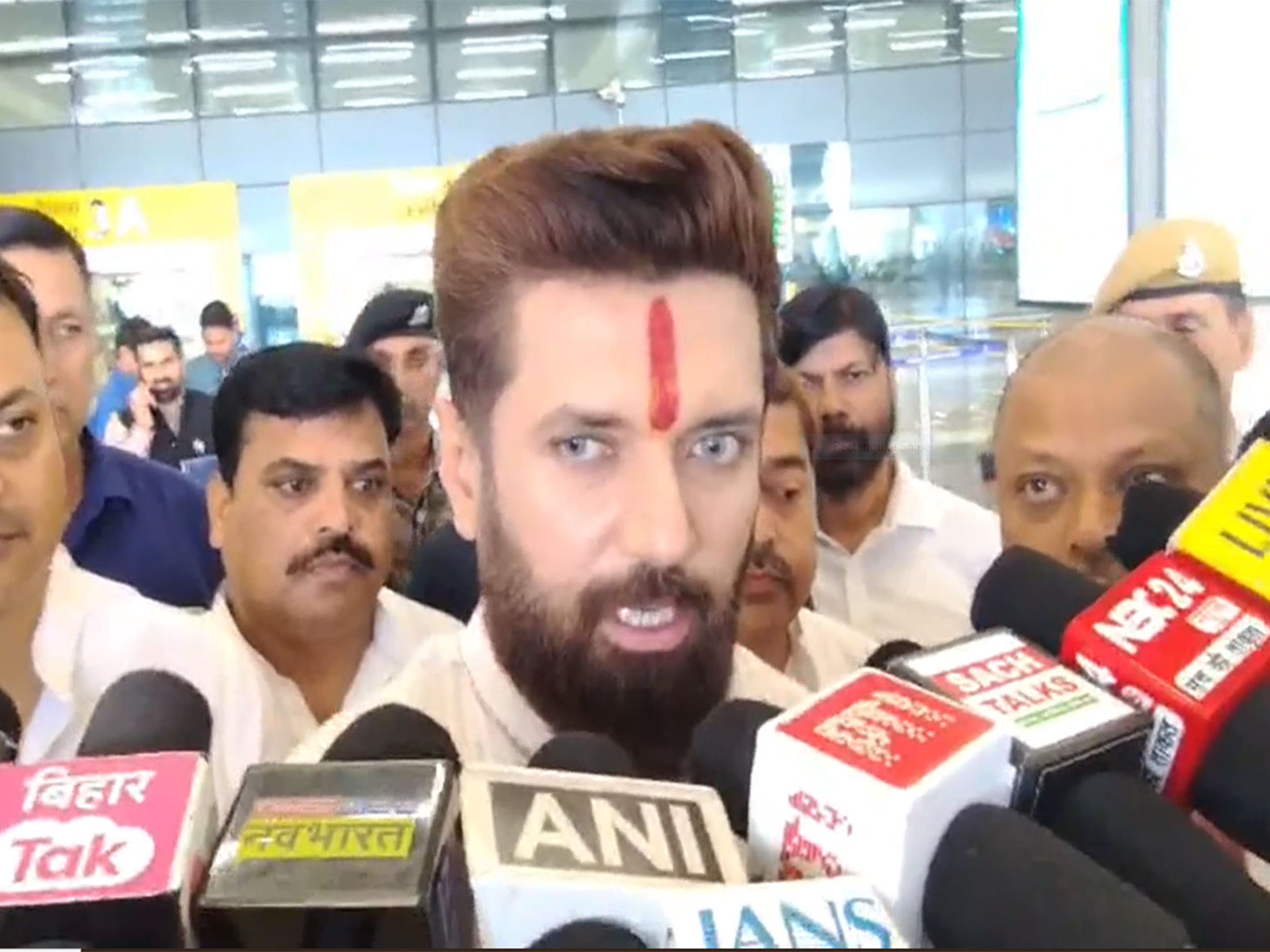 Union Minister Chirag Paswan (Photo/ANI)