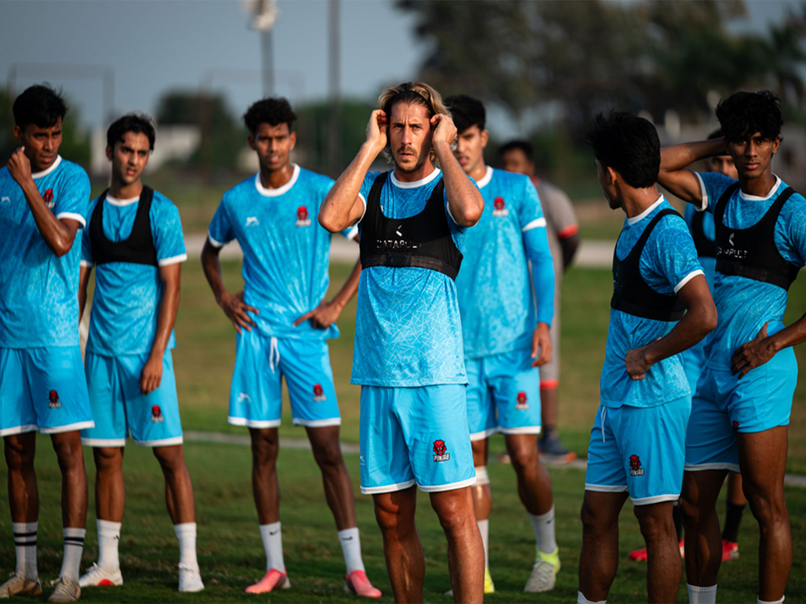 Punjab FC players in action (Photo: Punjab FC)