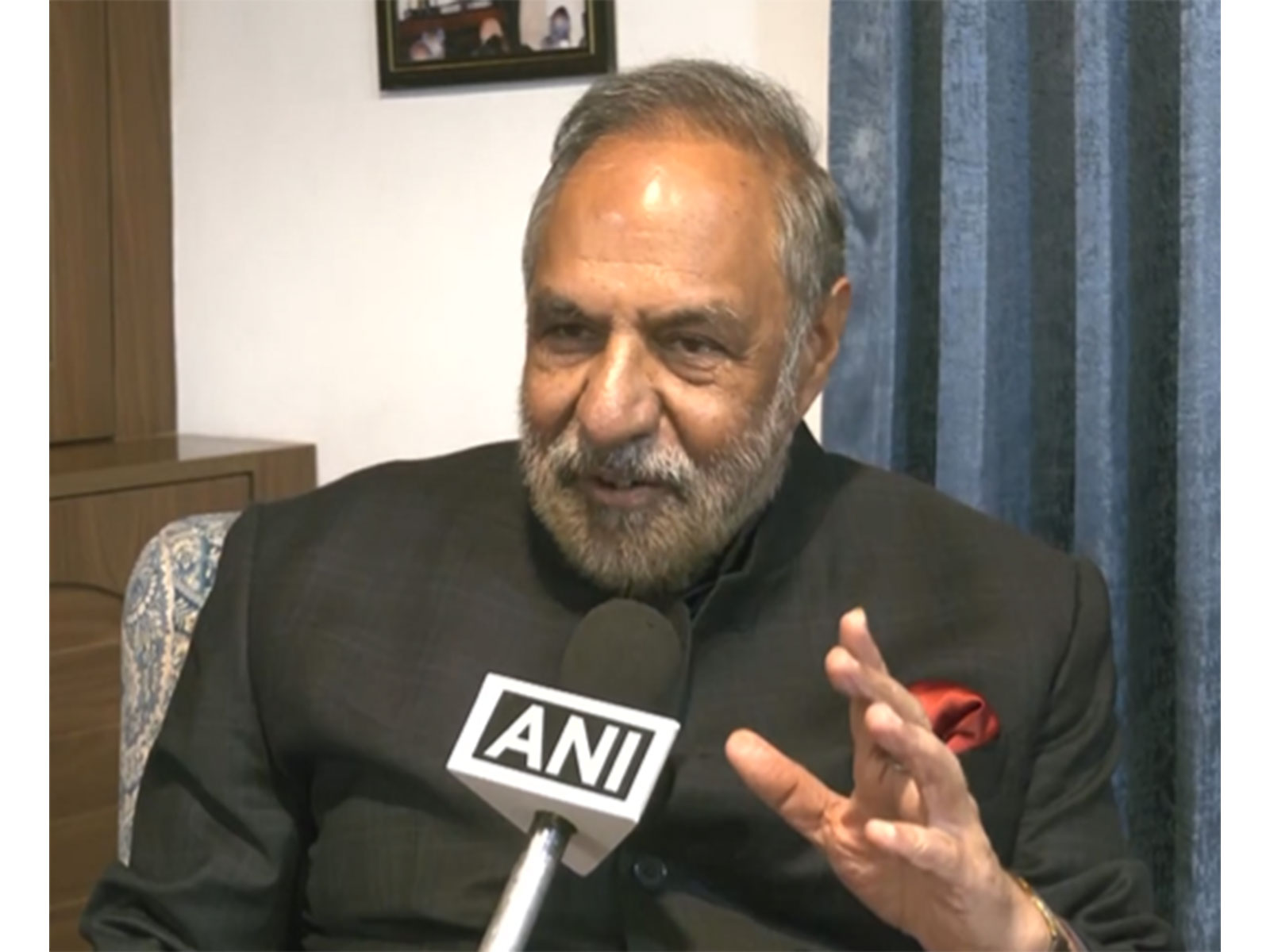 Senior Congress leader and former Union Minister of State for External Affairs Anand Sharma  (Photo/ANI)