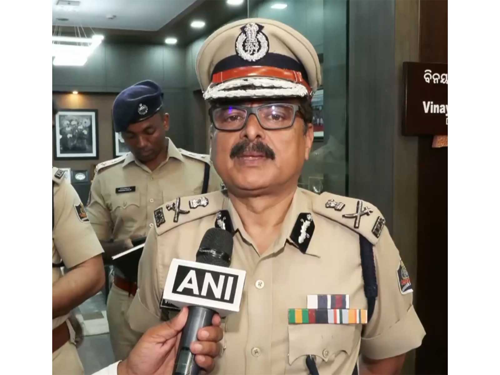 Odisha Director General of Police Vinaytosh Mishra (Photo/ANI)