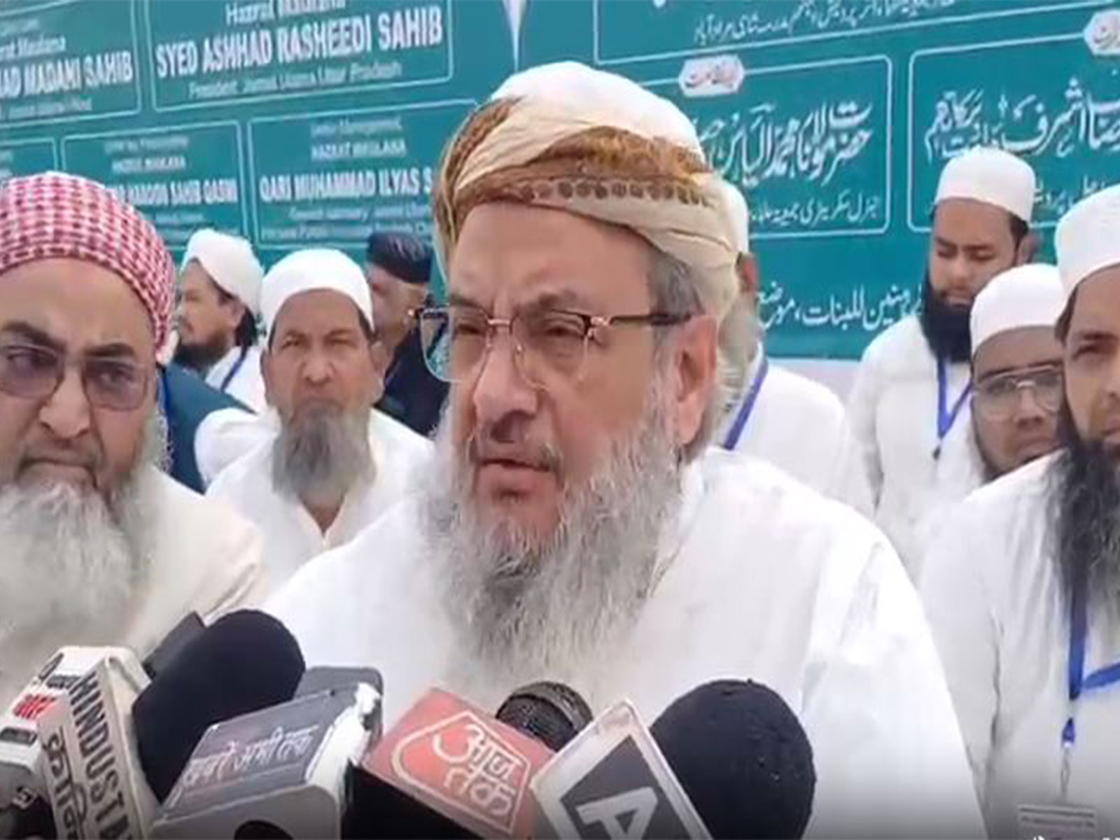 Jamiat Ulama-e-Hind (Uttar Pradesh) president Maulana Ashhad Rashidi  (Photo/ANI)
