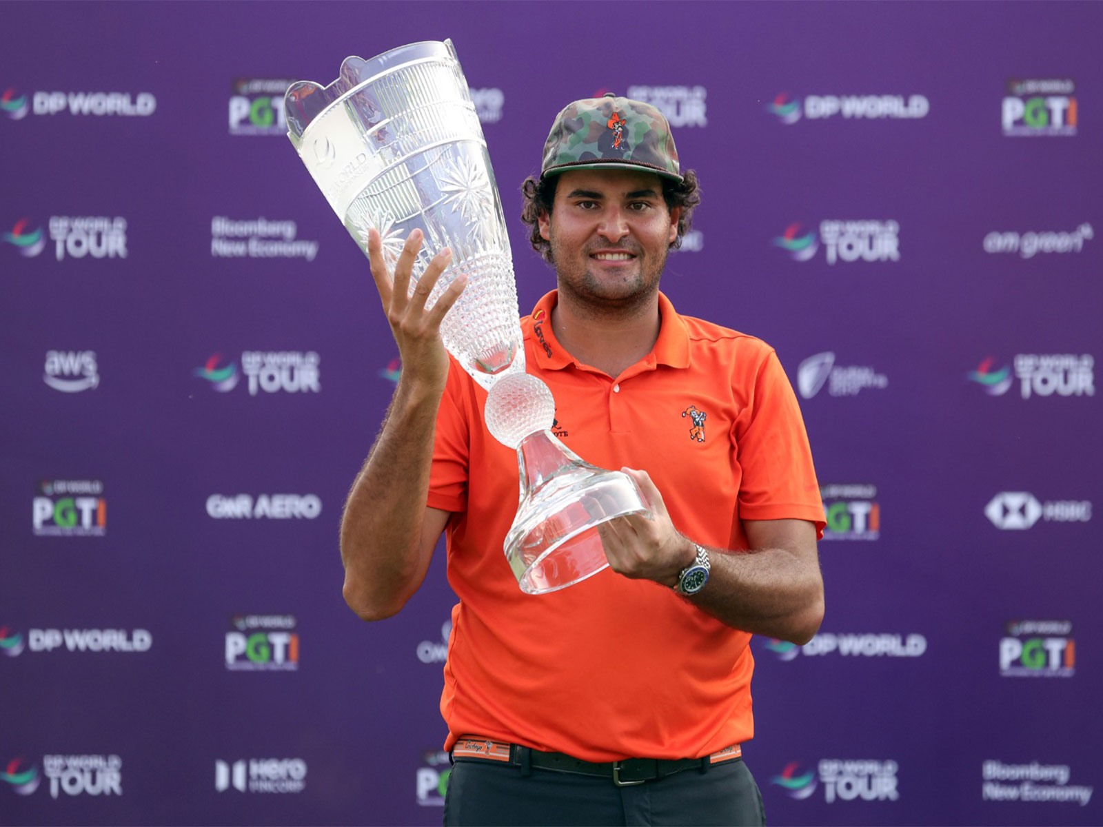 Spaniard Eugenio Chacarra (Photo: DP World India Championship)