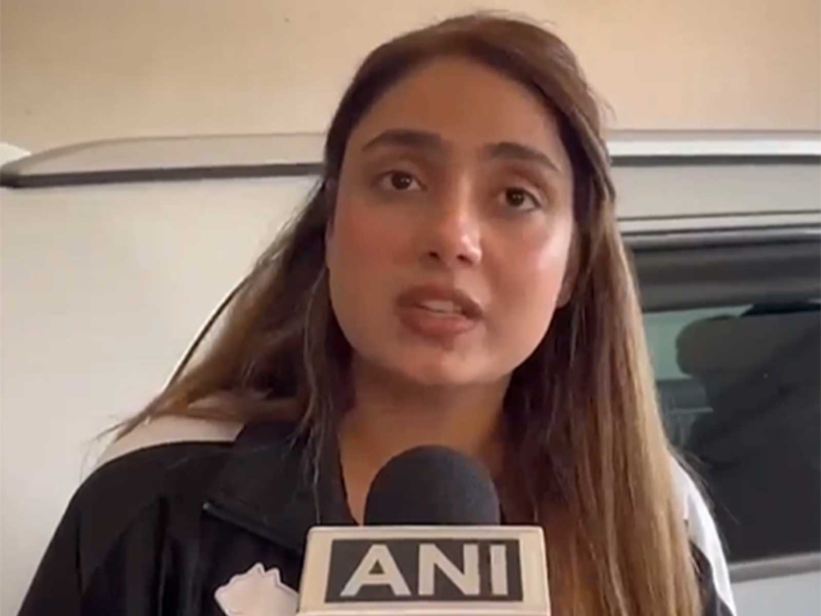 Shraddha Dubey, one of the three accused in the murder of businessman Shiva Sharma (Photo/ANI)