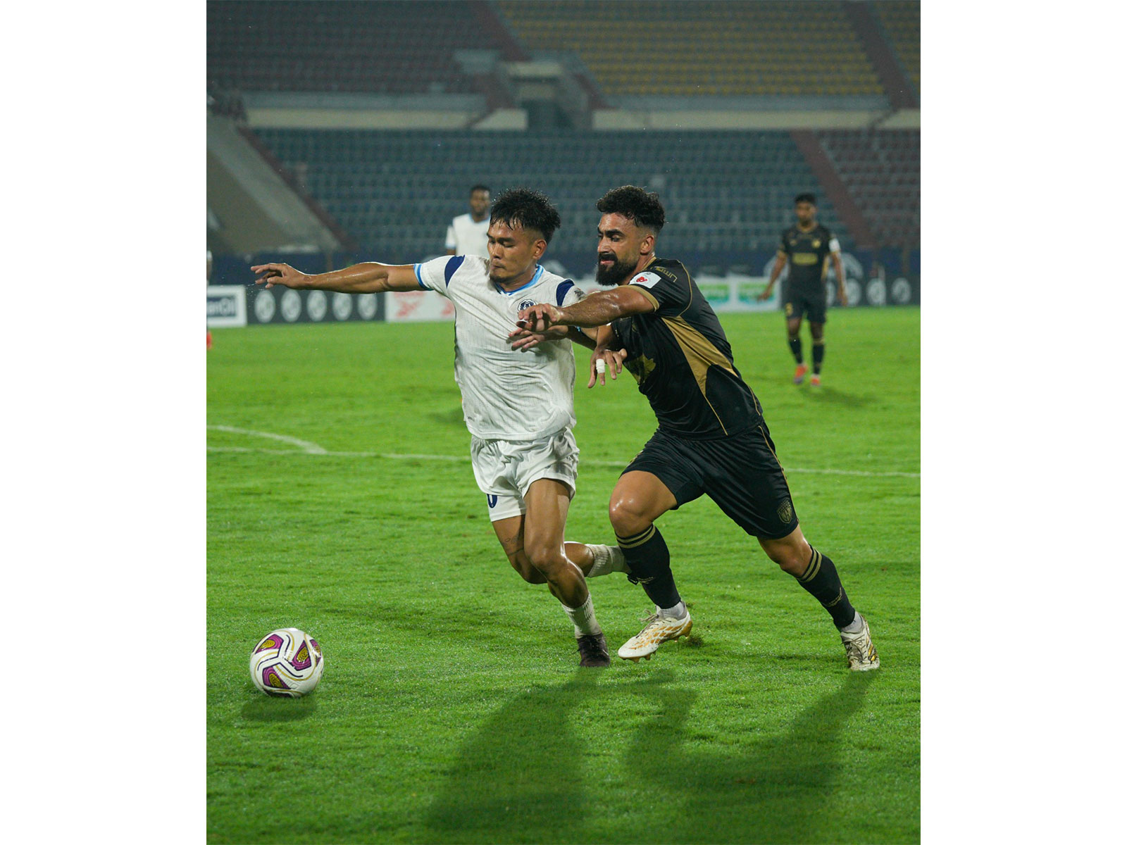 Antonio Moyano in action against Kerala Blasters (Photo: ISL Media)