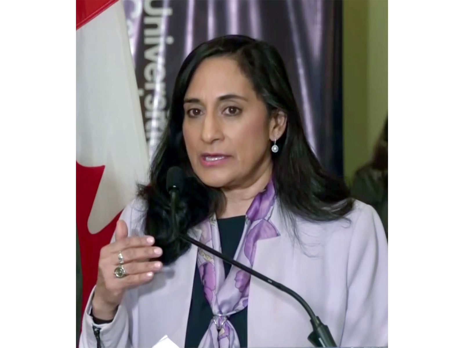 Canadian Foreign Minister Anita Anand (Photo/ANI)