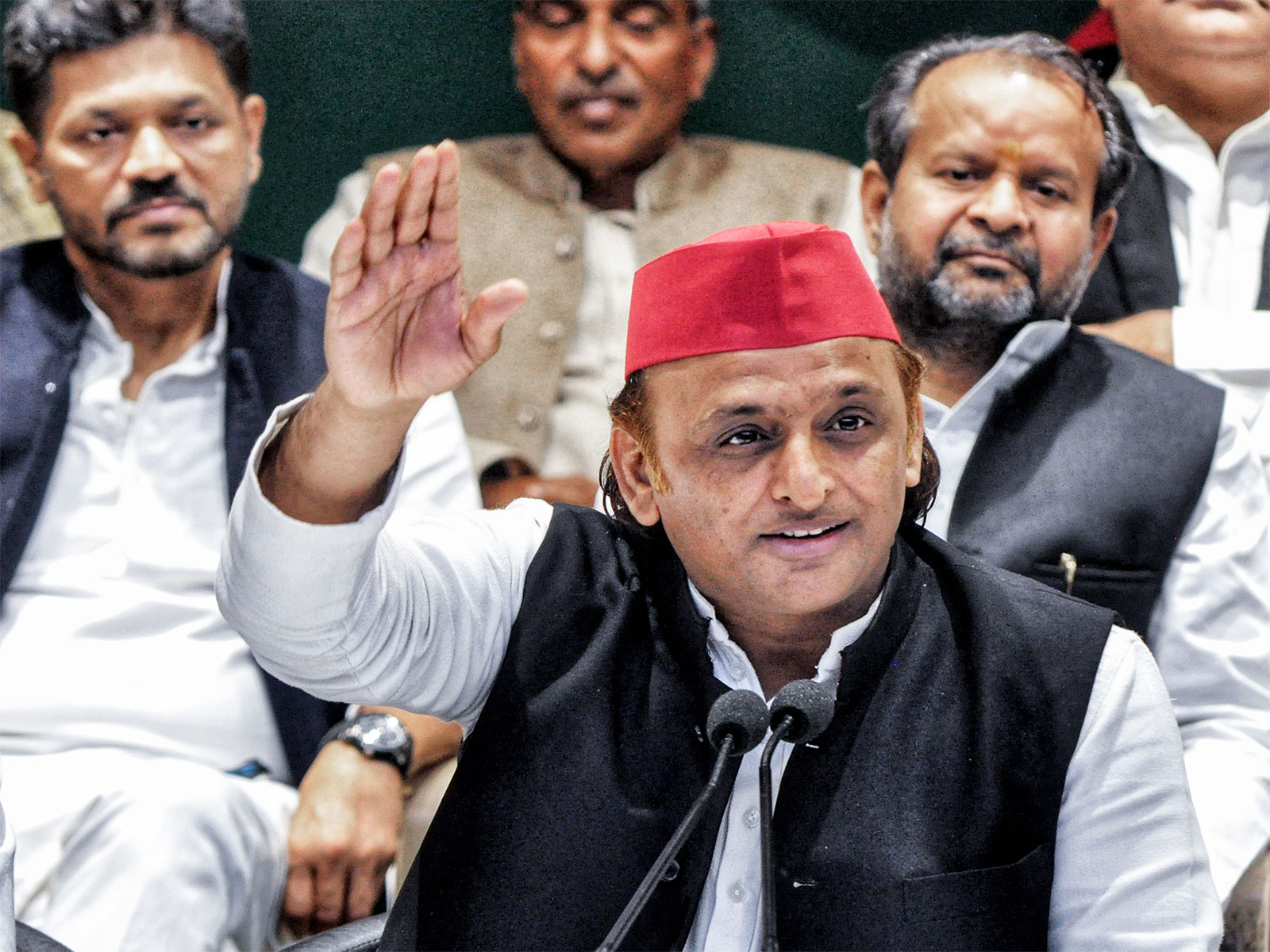  Samajwadi Party (SP) chief Akhilesh Yadav (File Photo/ANI)
