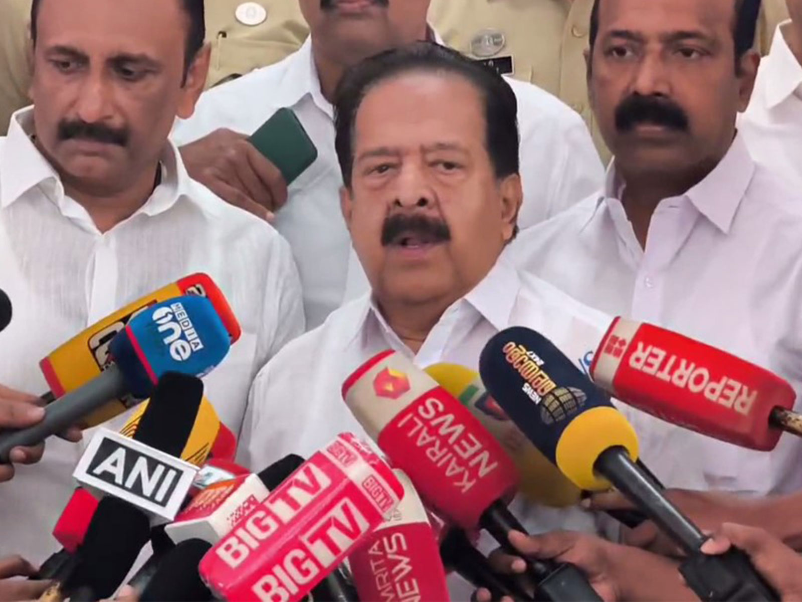 Kerala Home Minister Ramesh Chennithala (Photo/ANI)