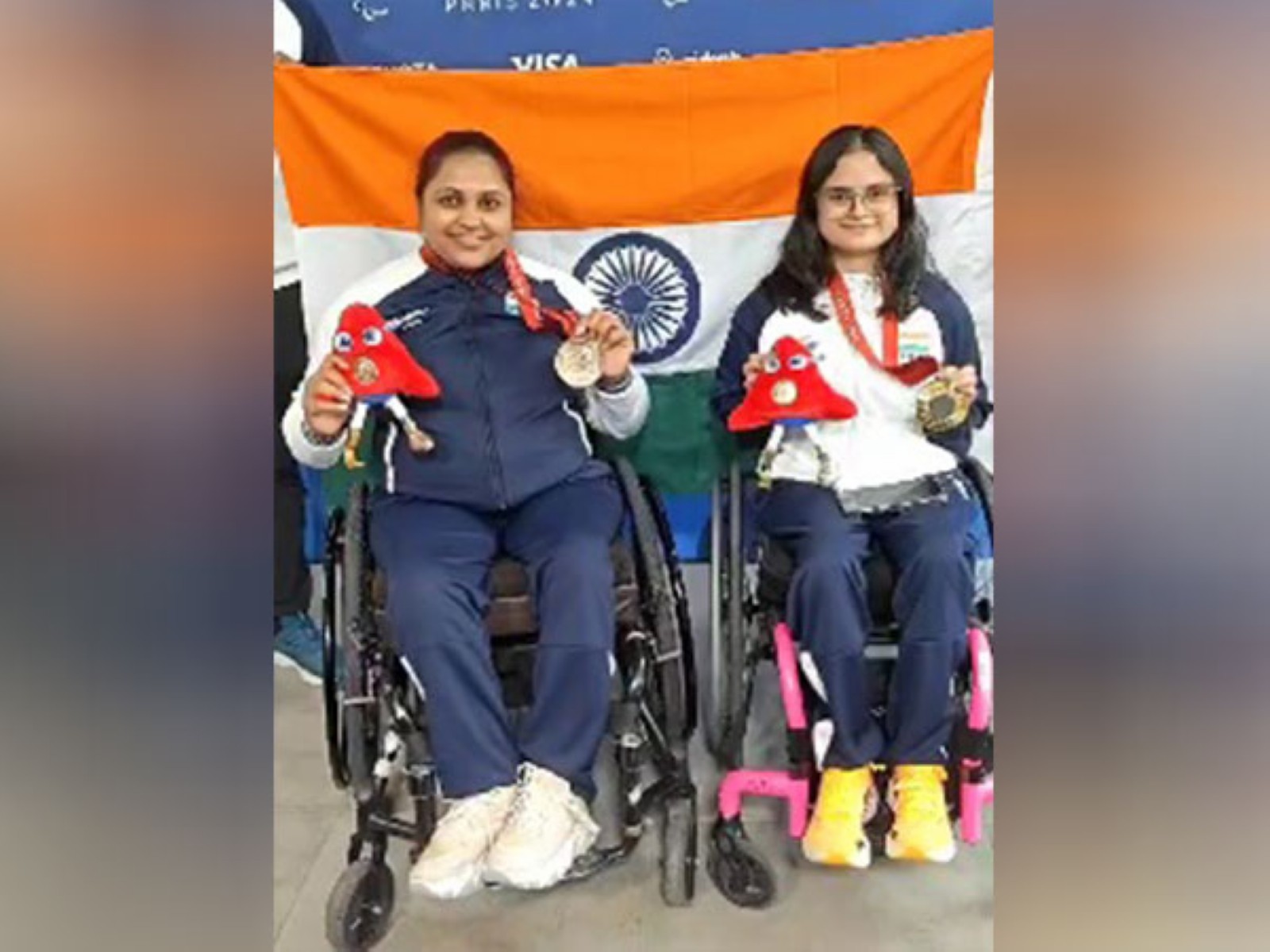 Mona Agarwal (left) and Avani Lekhara (right). (Picture: PCI Media)
