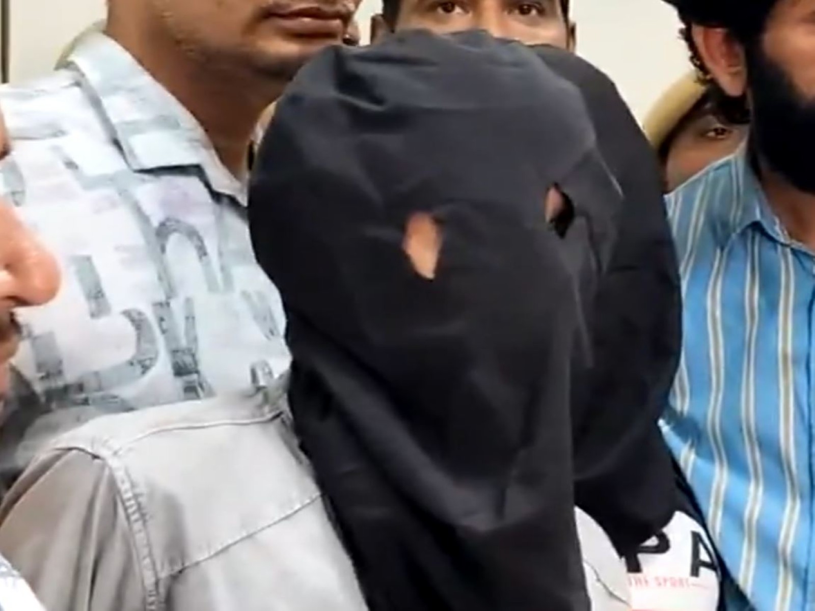 Arrested accused in case of firing at Tiger Shroff (Photo/ANI)