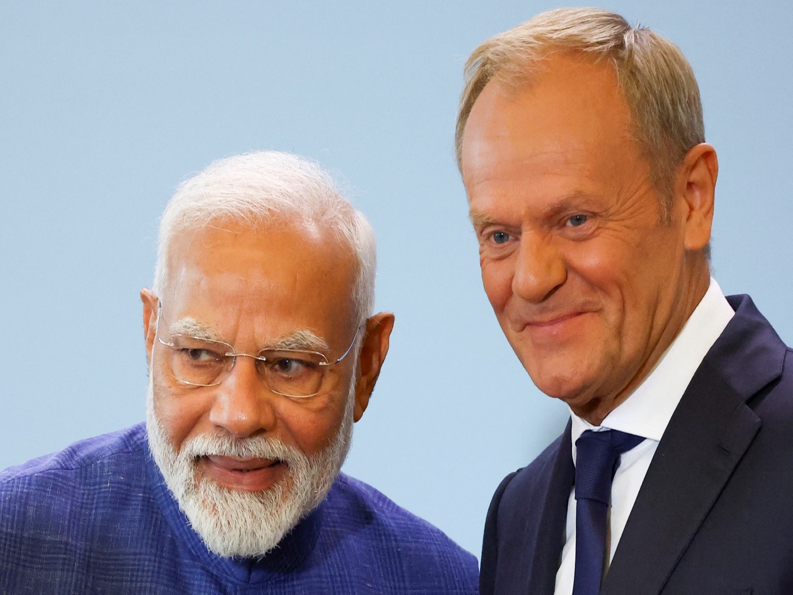 Prime Minister Narendra Modi with Polish Prime Minister Donald Tusk (File Photo/Reuters)