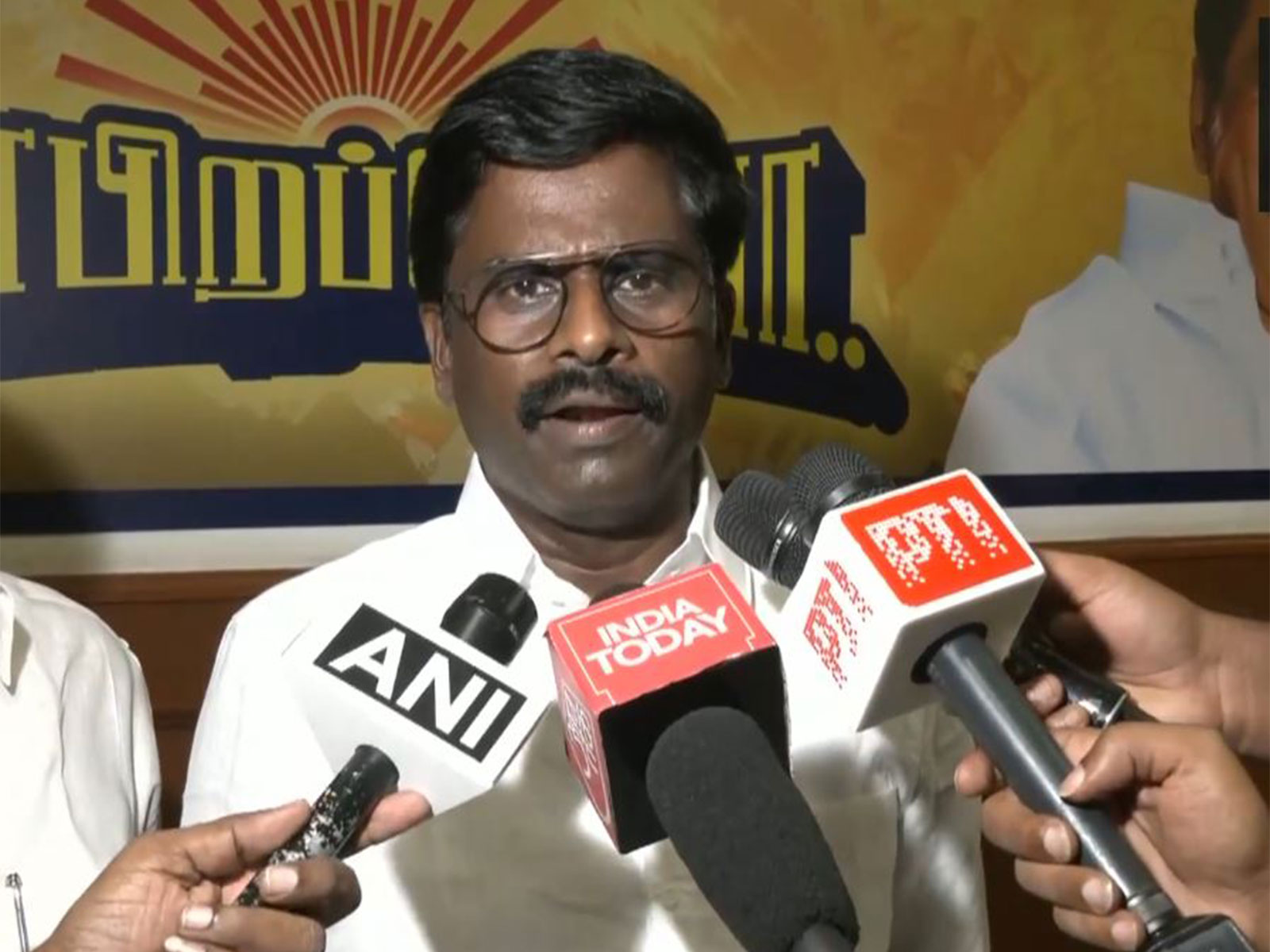 DMK Advocate Wing Deputy Secretary I Paranthamen (Photo/ANI)