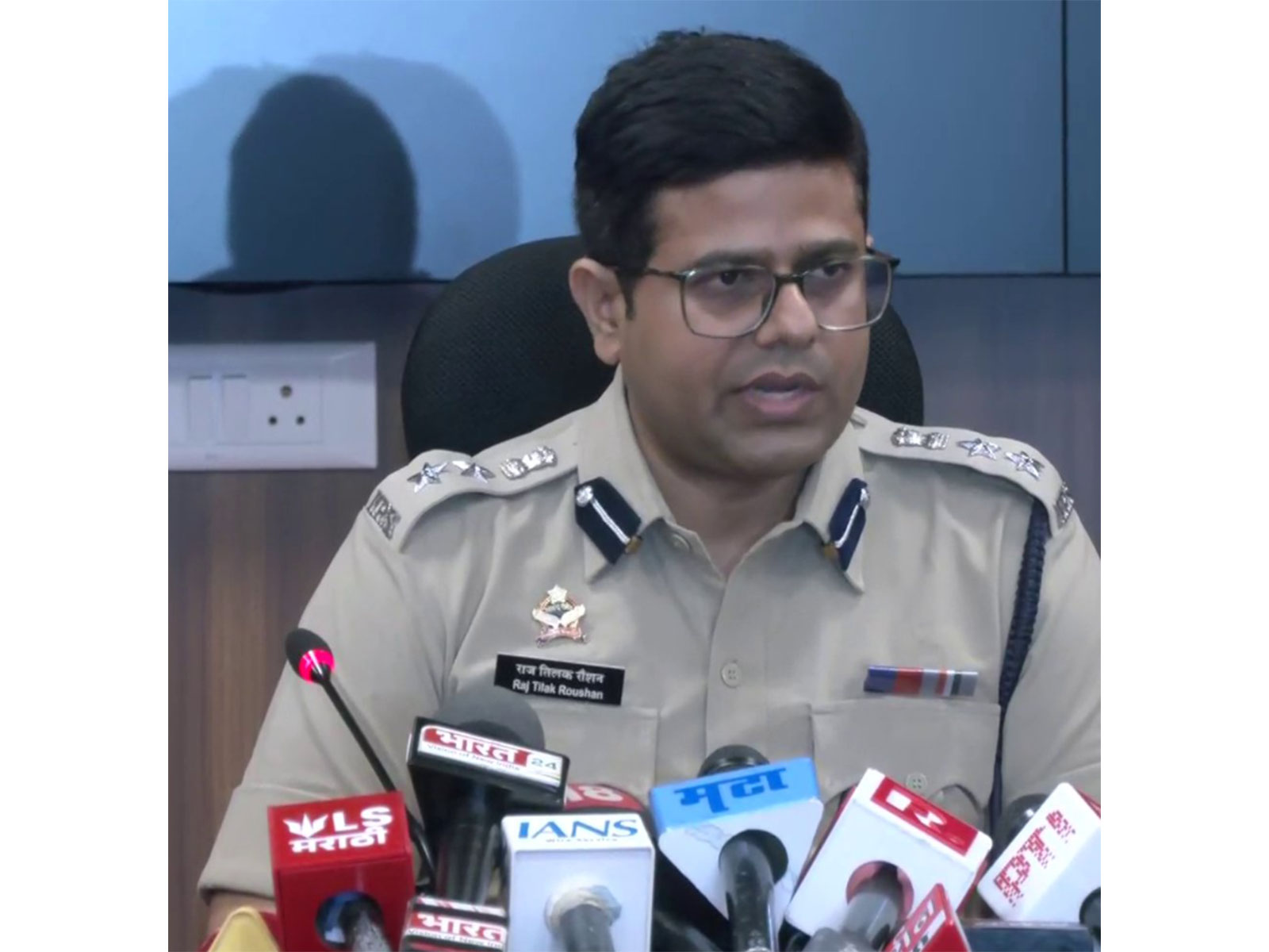 DCP Rajtilak Roushan, Mumbai Police (Photo/ANI)