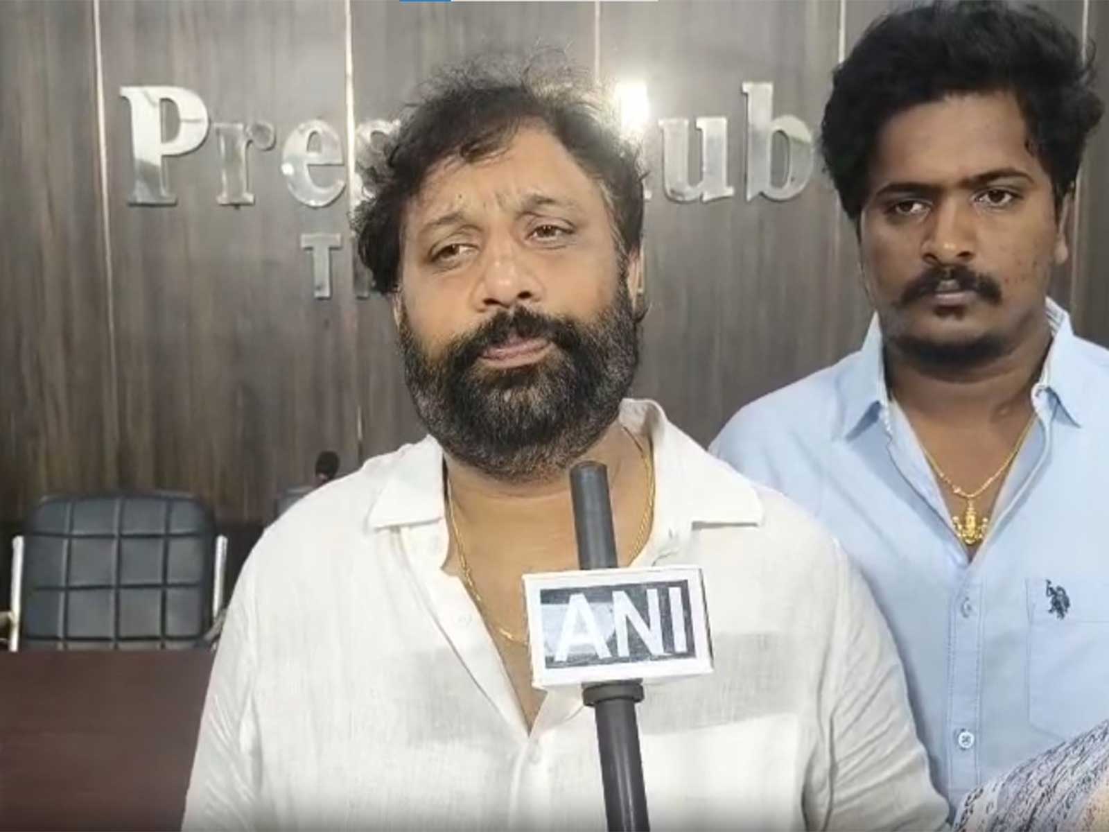 Jana Sena leader Kiran Royal (Photo/ANI)