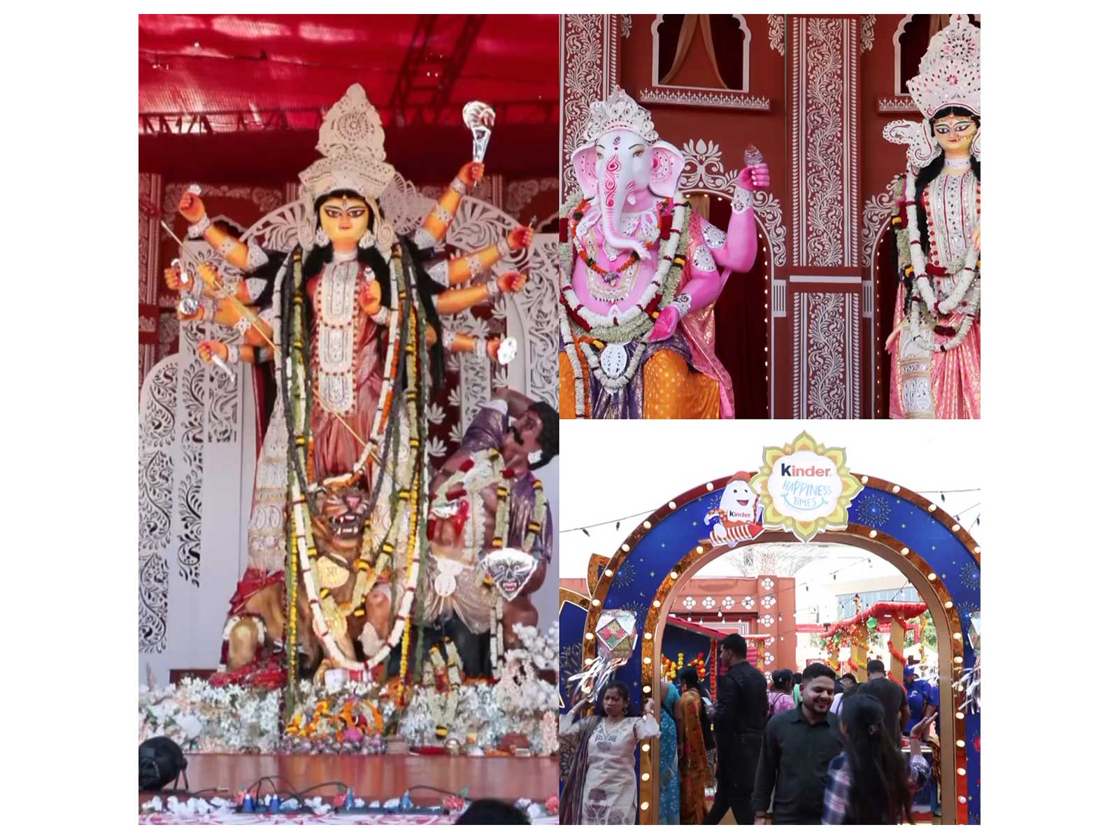 Nexus Select Citywalk durga puja pandal (Photo/ANI)